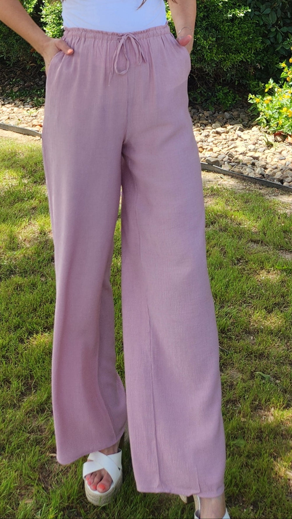 Breezy Britches – Light, stylish, and easygoing pants-Pink