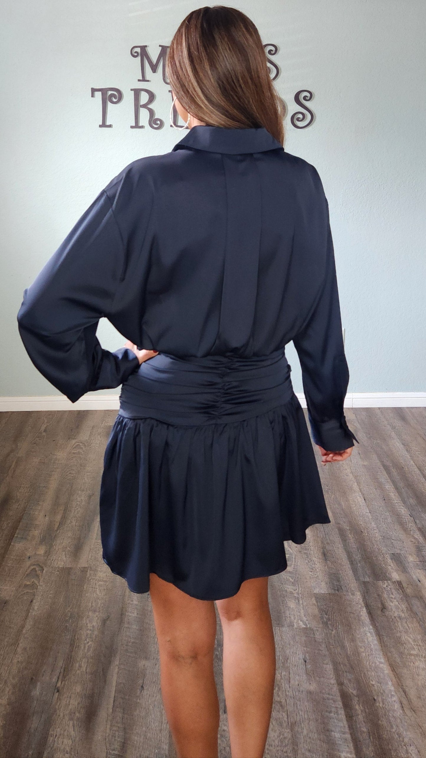 🖤 Reset by Jane Clarissa Dress- Navy