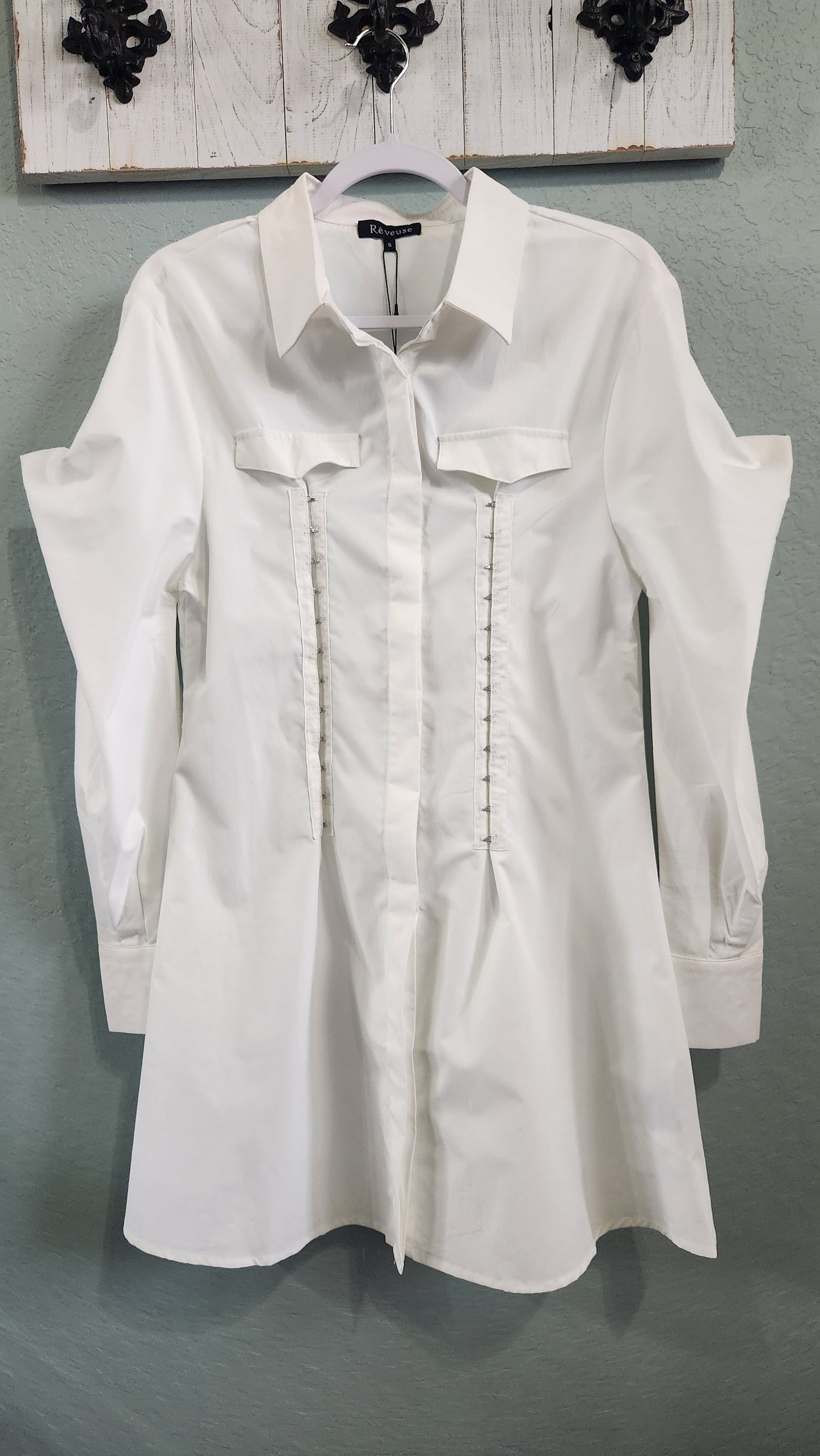 Lasting Impression Dress-Ivory