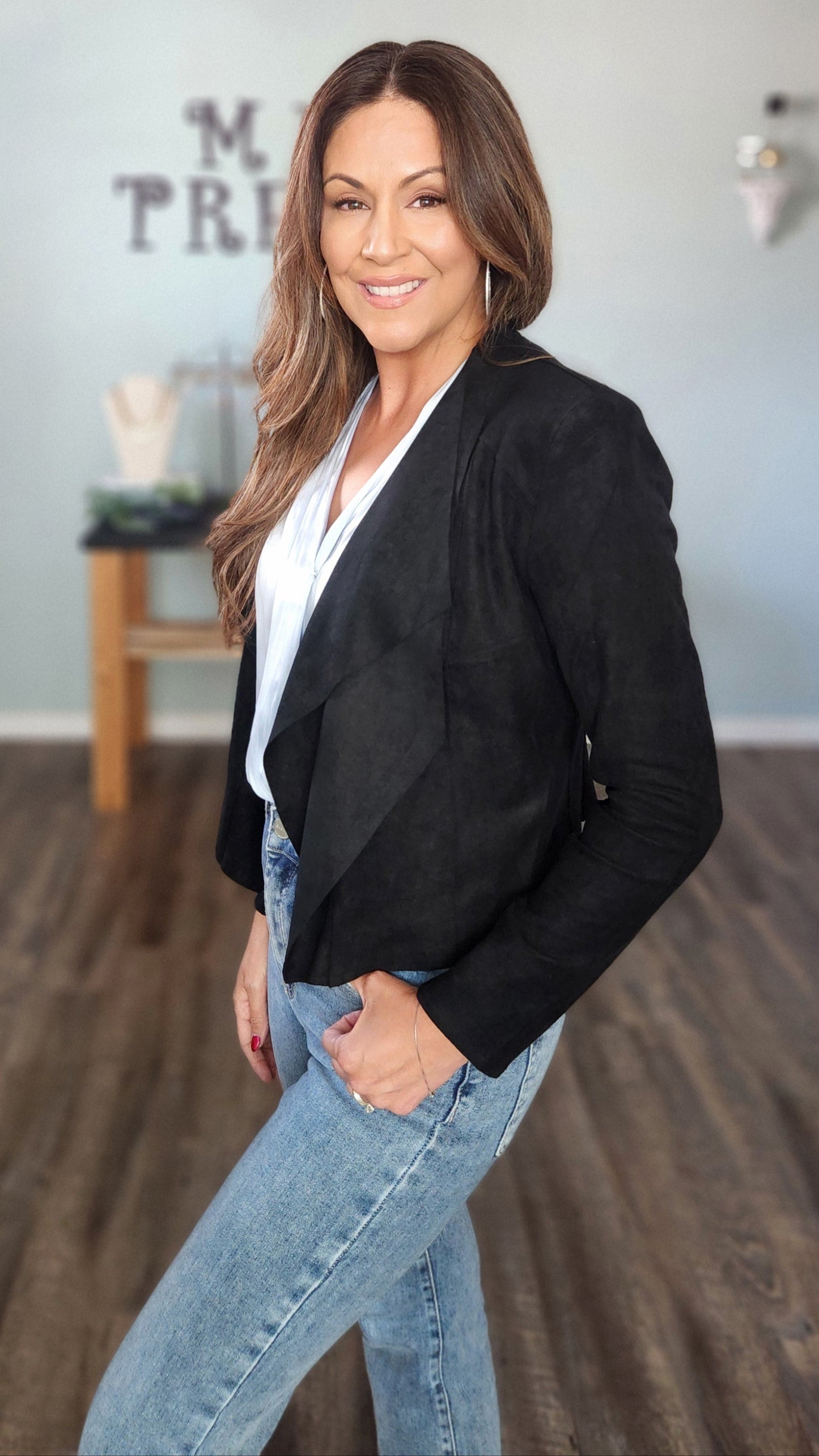 🖤 Reset by Jane Madison Jacket- Black