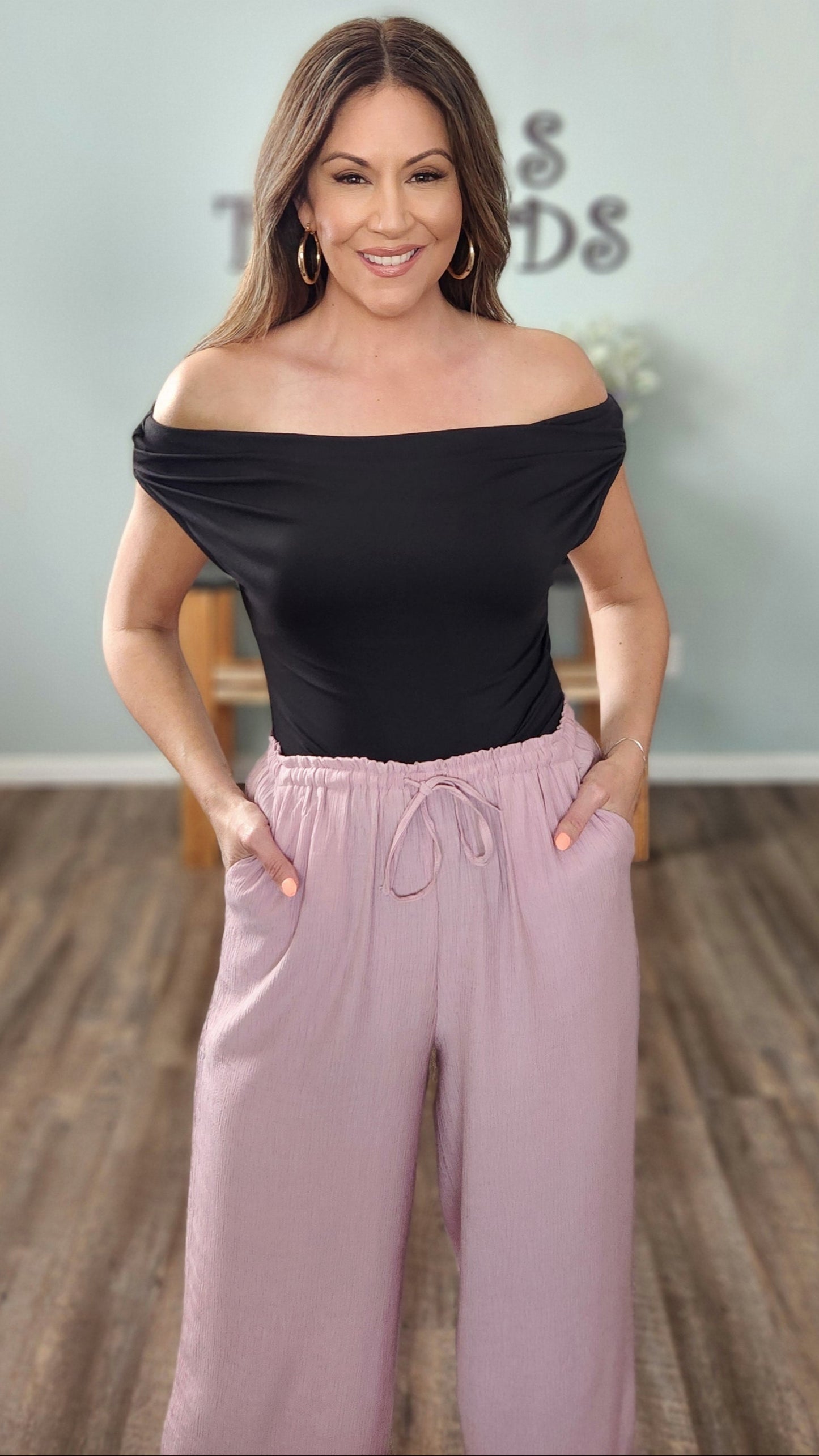 The Transformative Off-the-Shoulder Top-Black