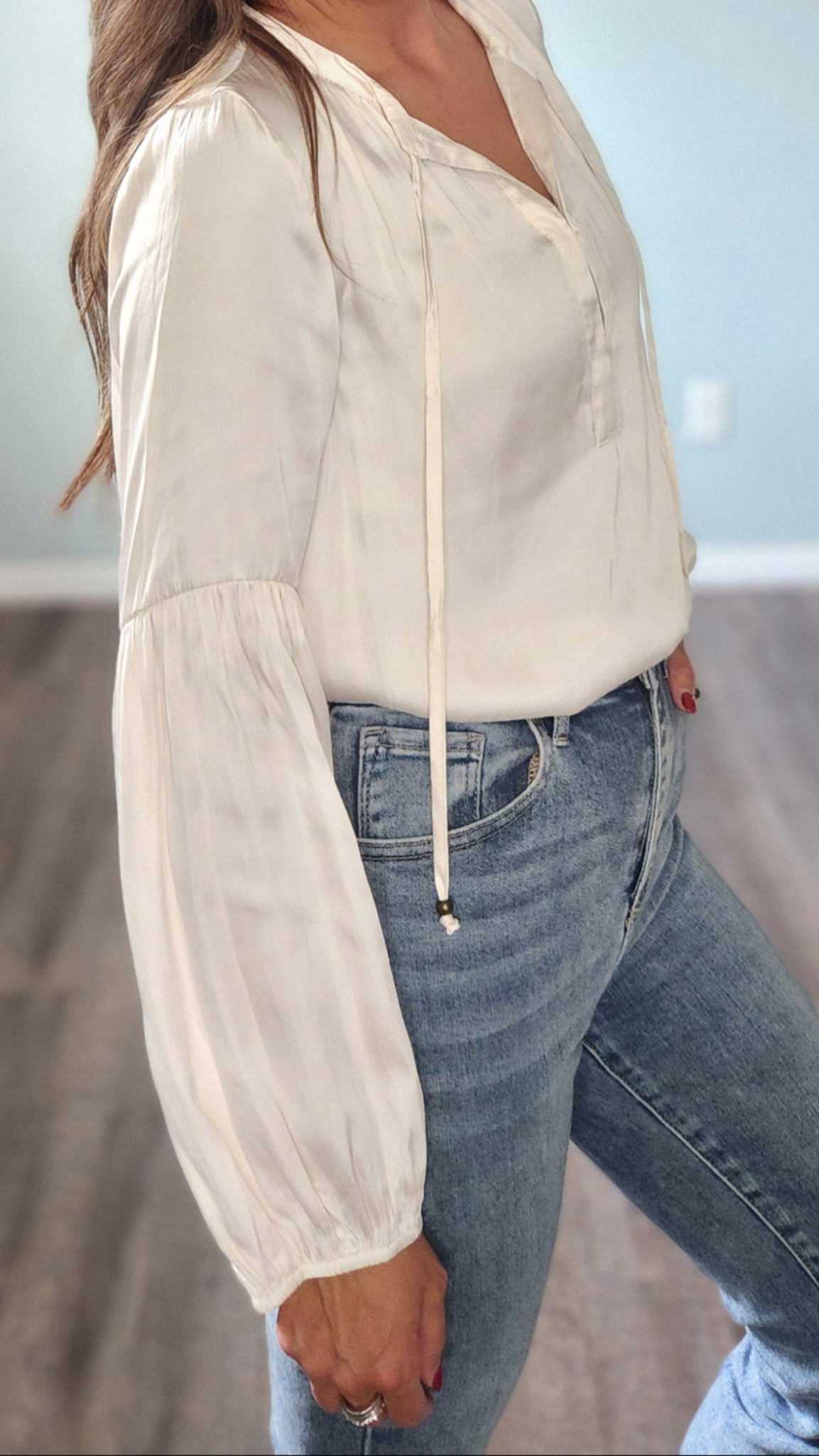 🖤Reset by Jane Isla Blouse- Ivory