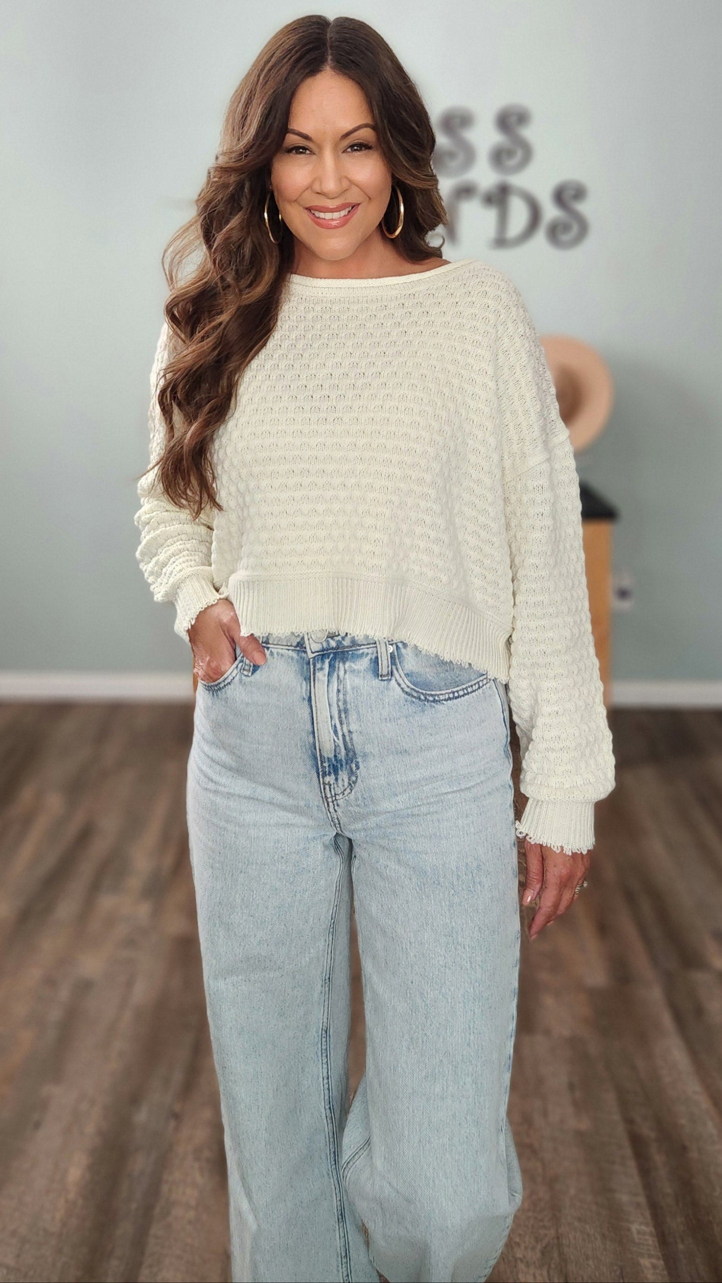 The Everyday Edit Sweater – Cream