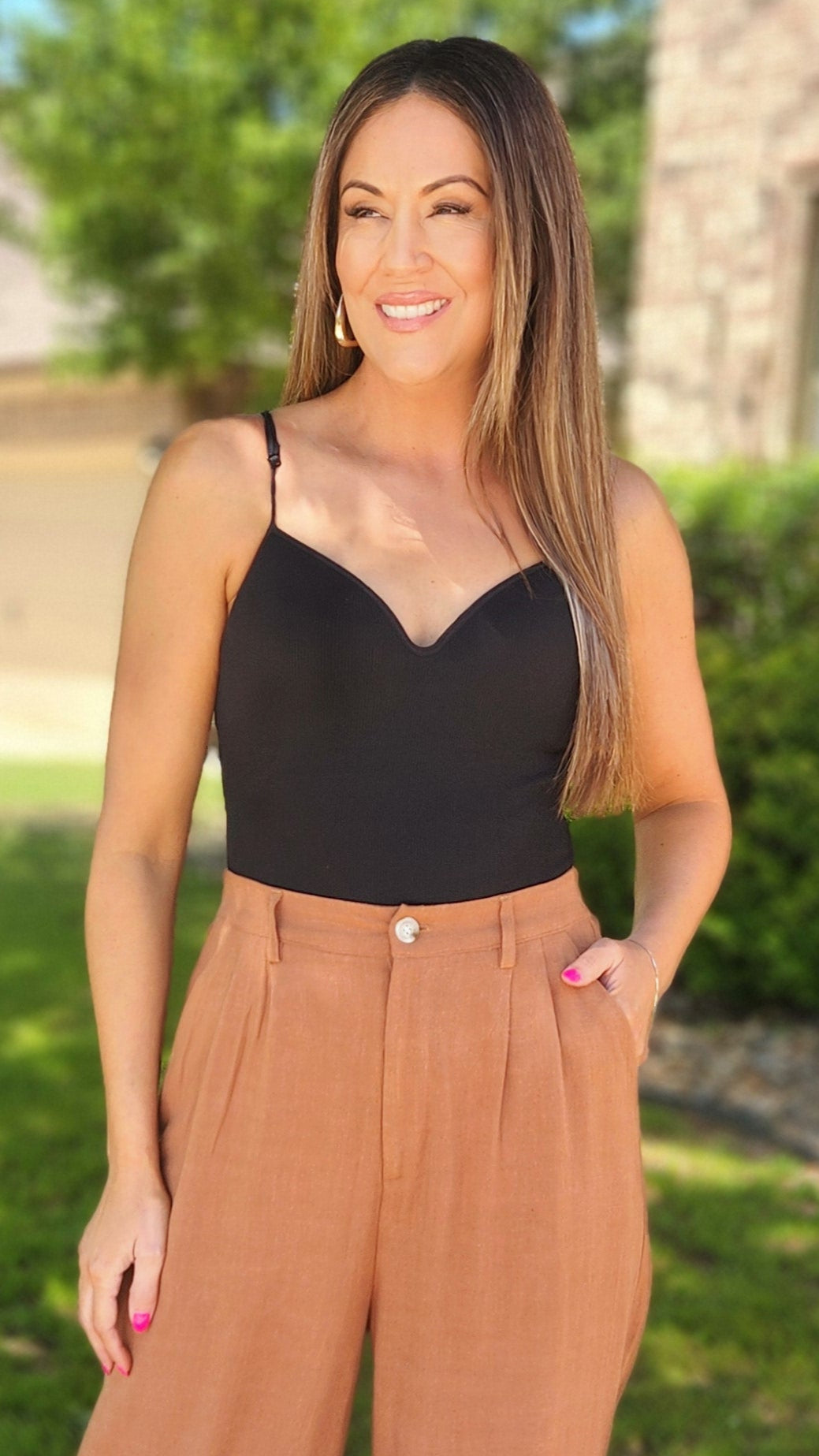 Confidence, Versatility and Style Bodysuit-Black