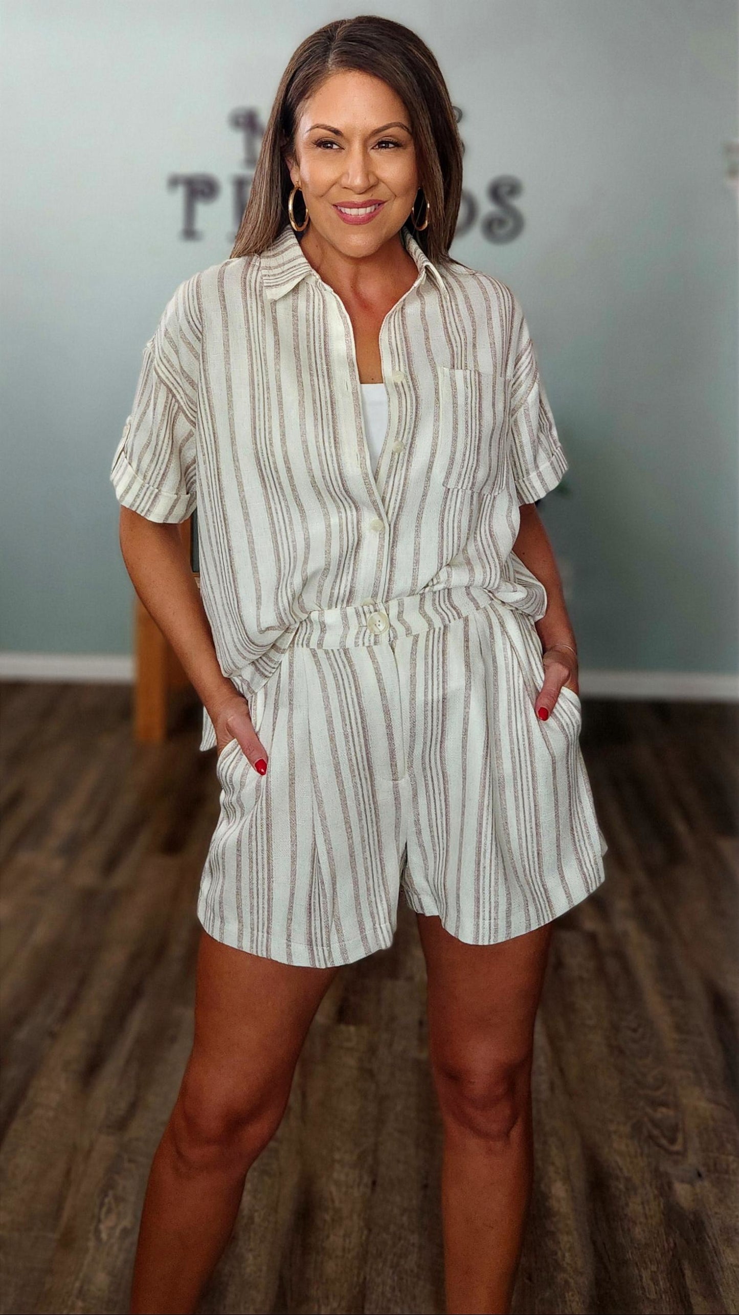 🖤Reset by Jane- Genesis Shirt & Shorts Set