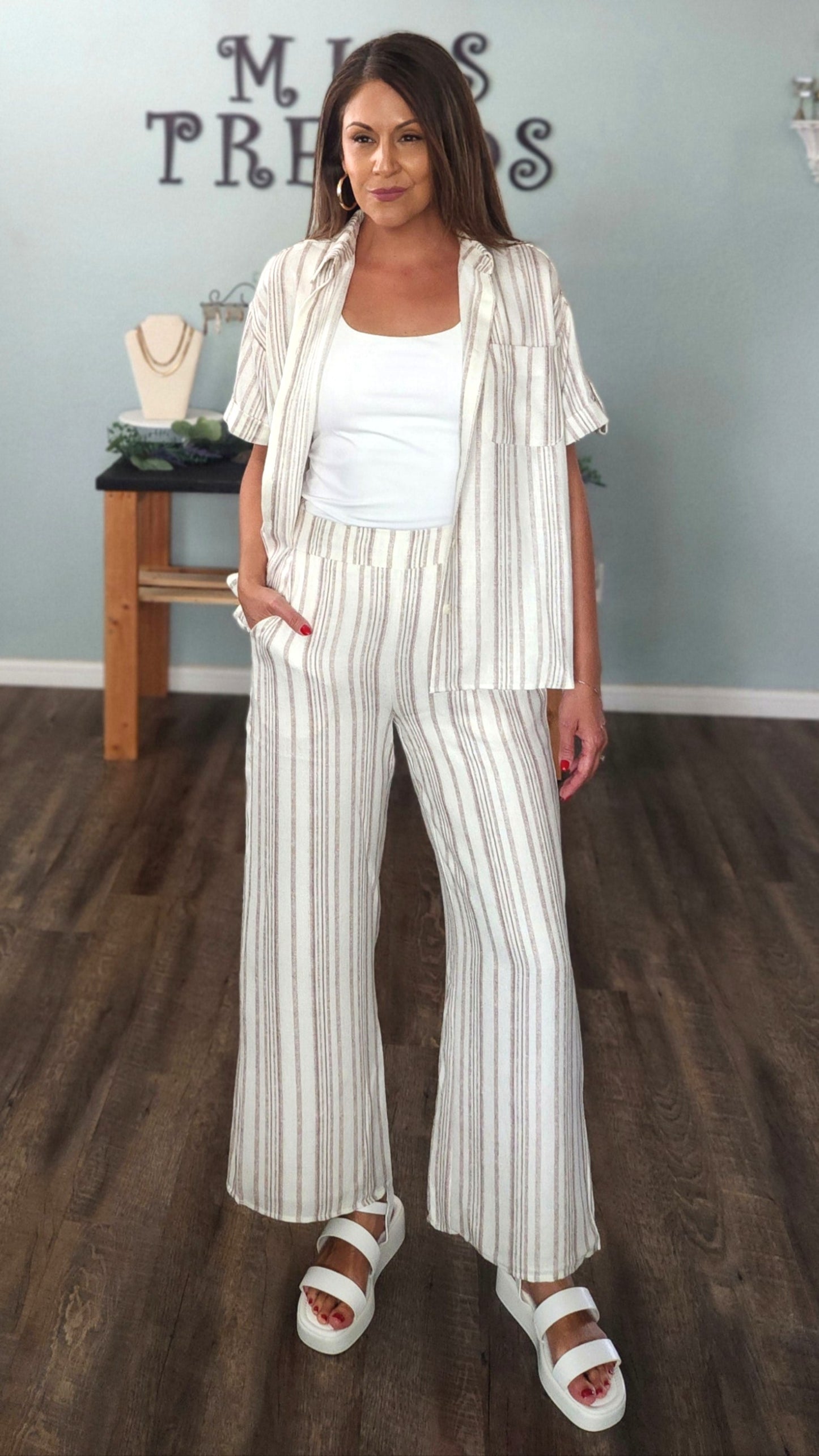 🖤Reset by Jane-Valentina Shirt & Pant Set