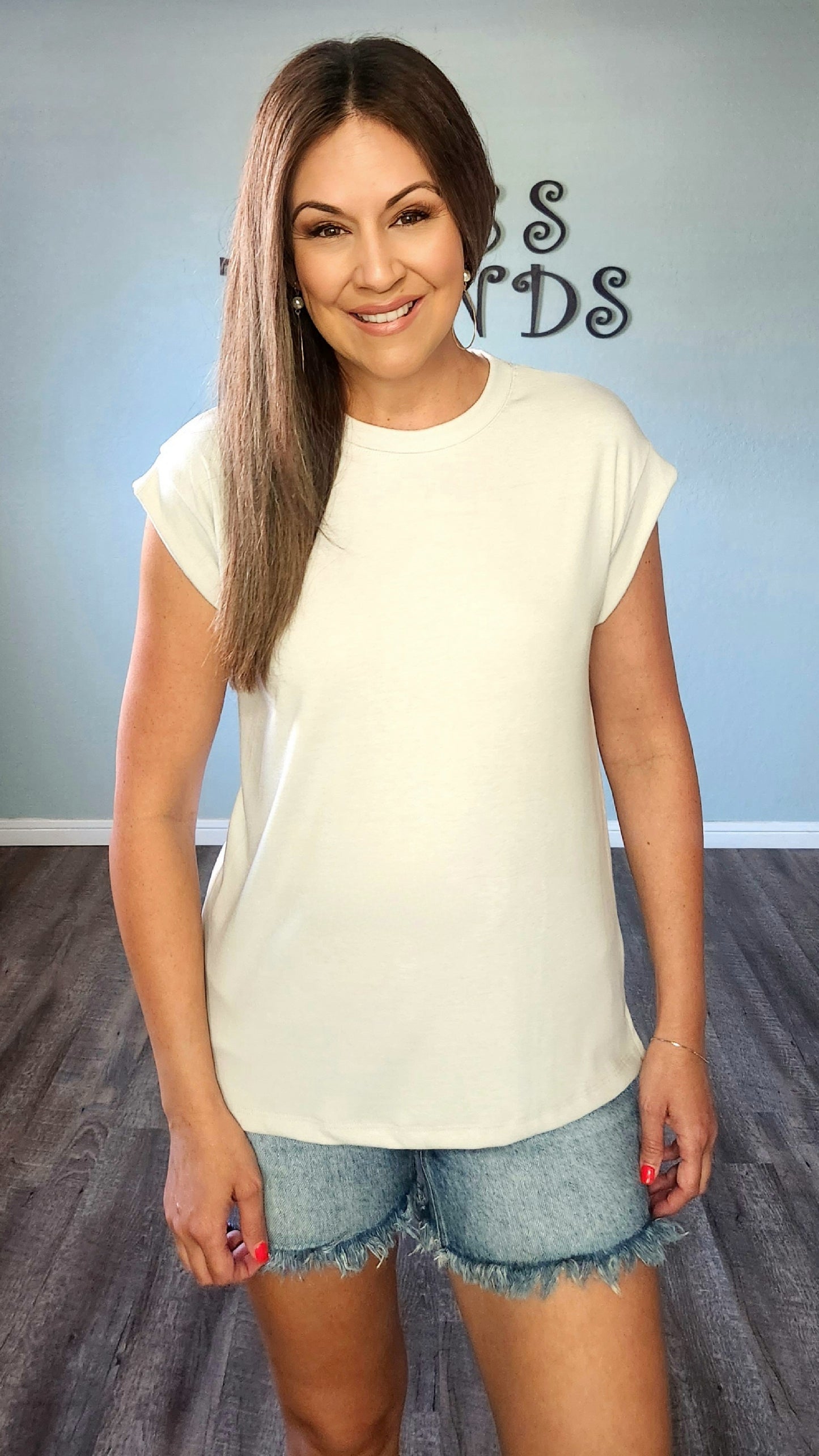 Laid Back Style Top-Light Beige