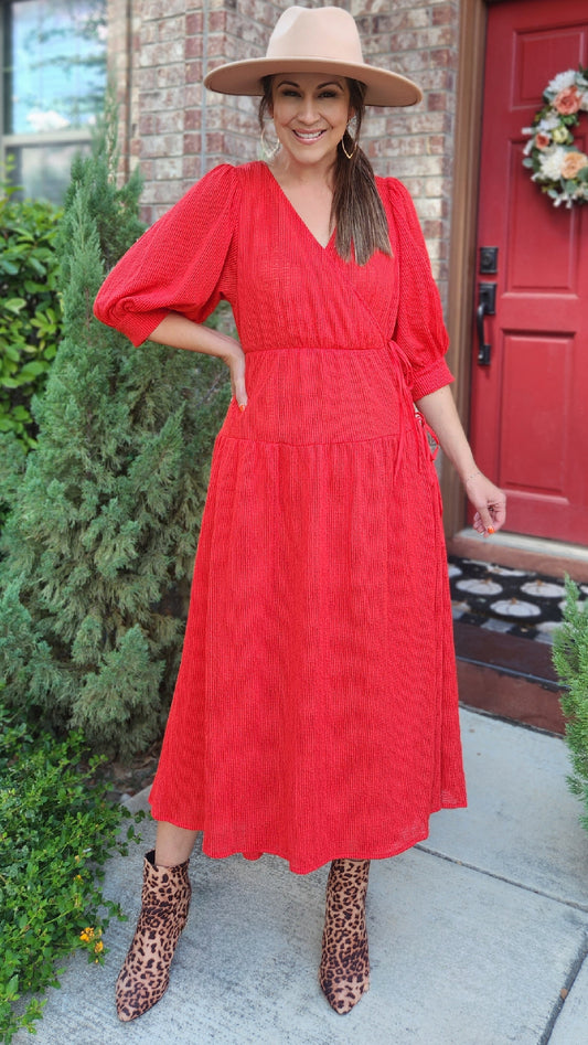 Your Next Event Dress- Red