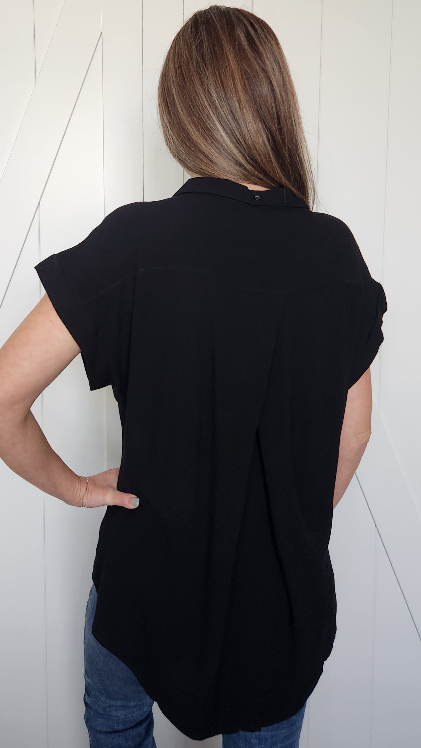 Style and Functionality Top-Black