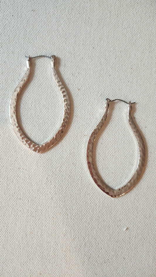 Simple and Elegant Earrings-Rose Gold