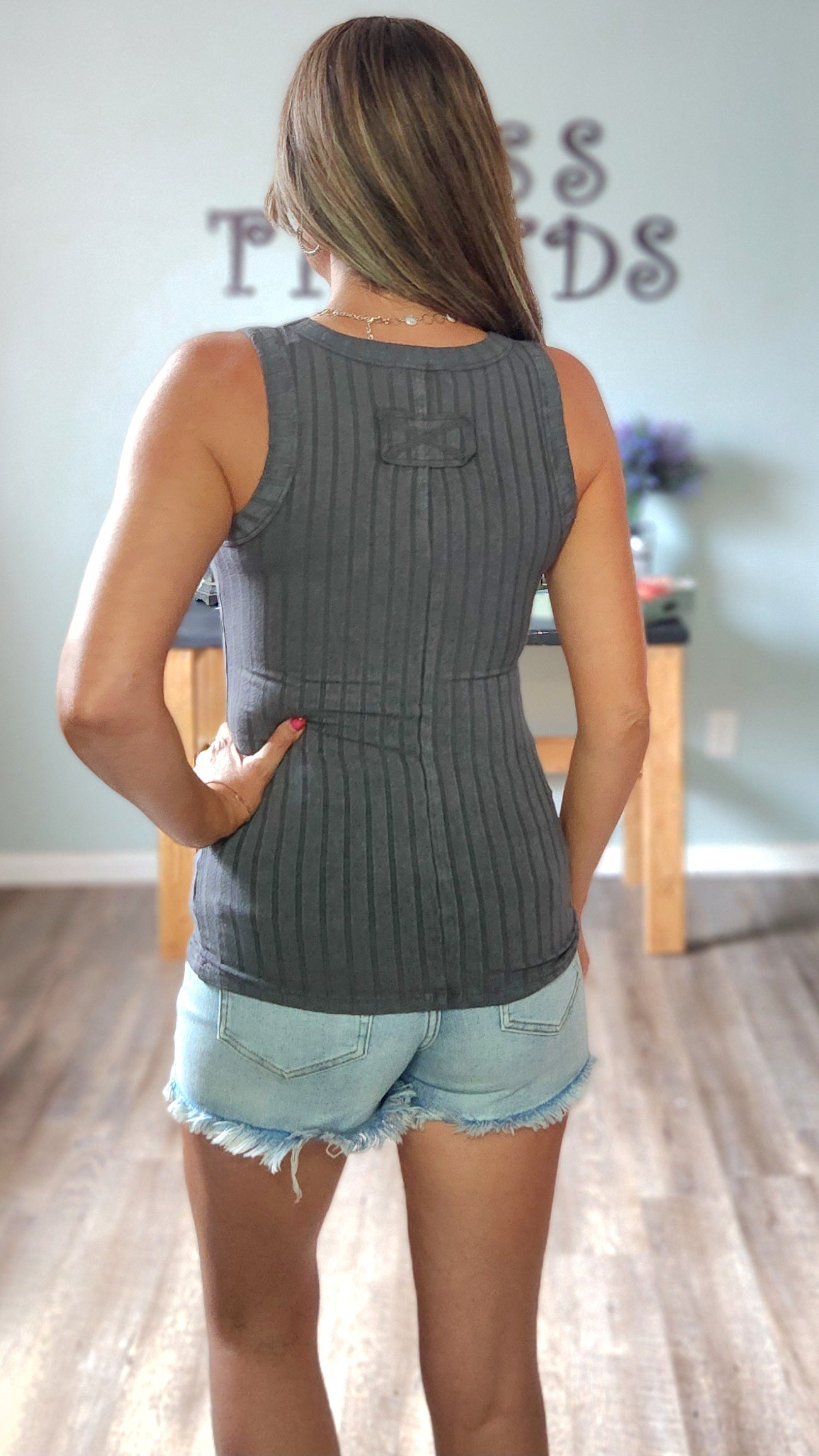 Your New Favorite Tank-Ash Grey