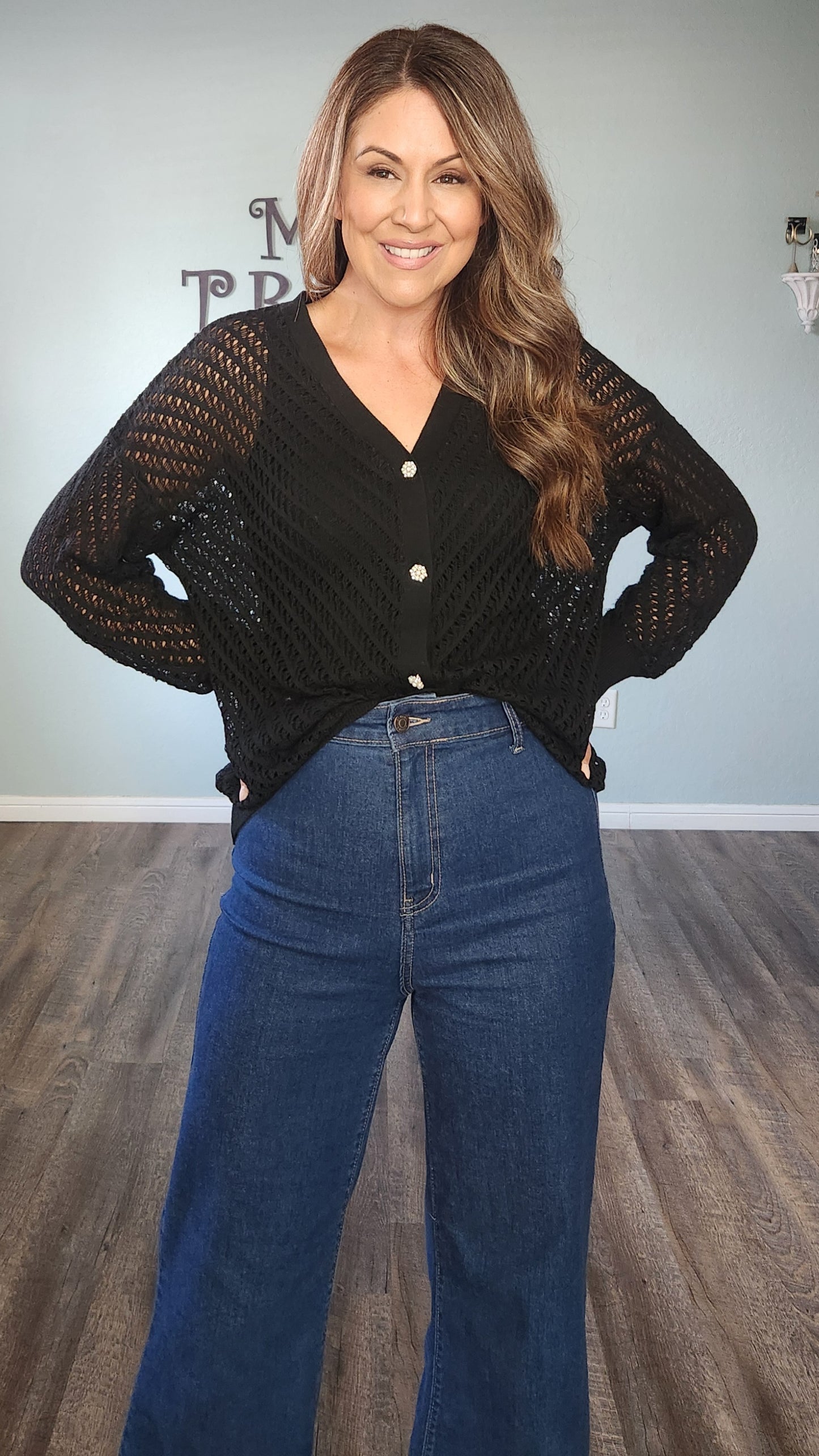 Unique & Versatile Cardigan-Black