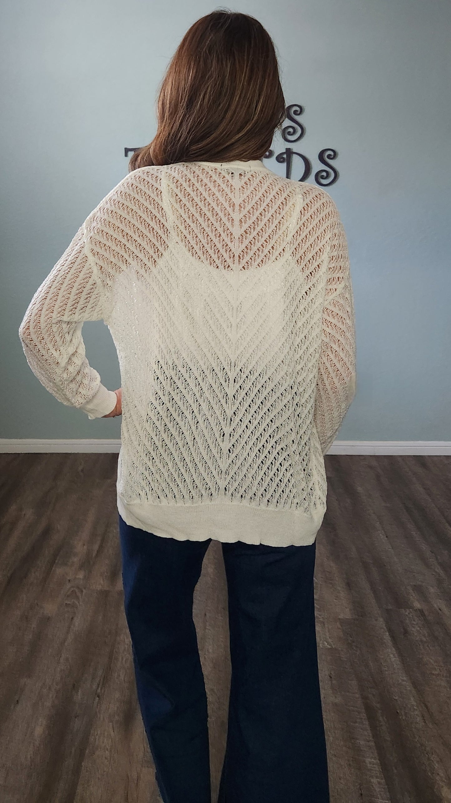 Unique & Versatile Cardigan-Ivory