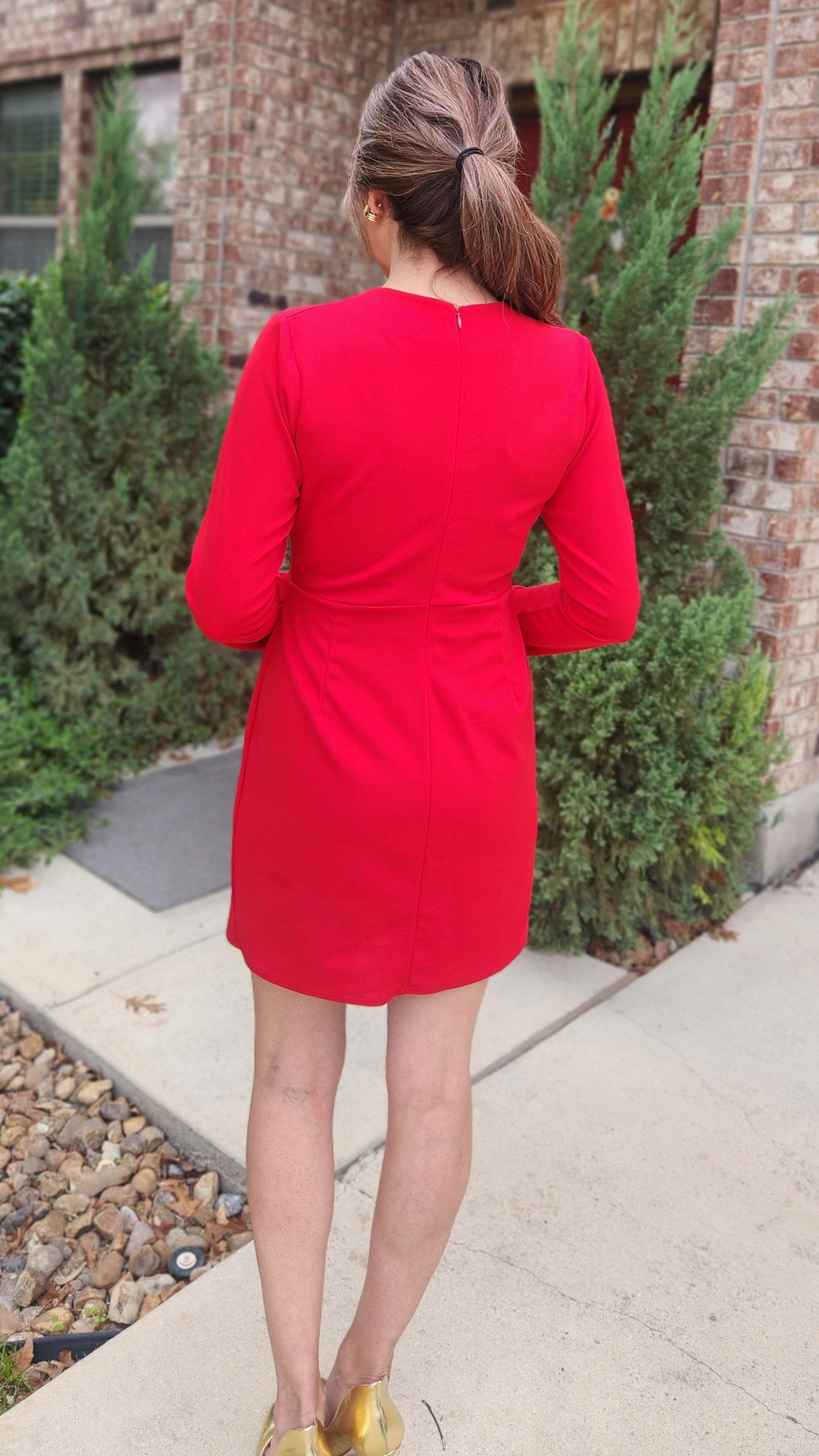 Fabulous In Red Dress