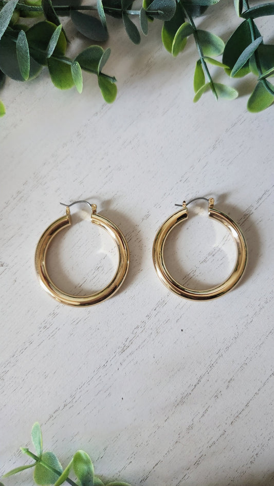 Gold Everyday Hoops