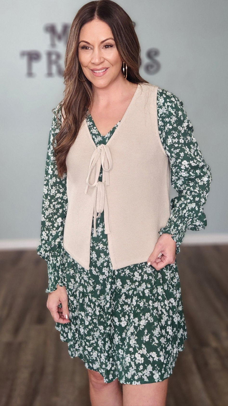 Enhance Your Wardrobe Sweater Vest-Beige