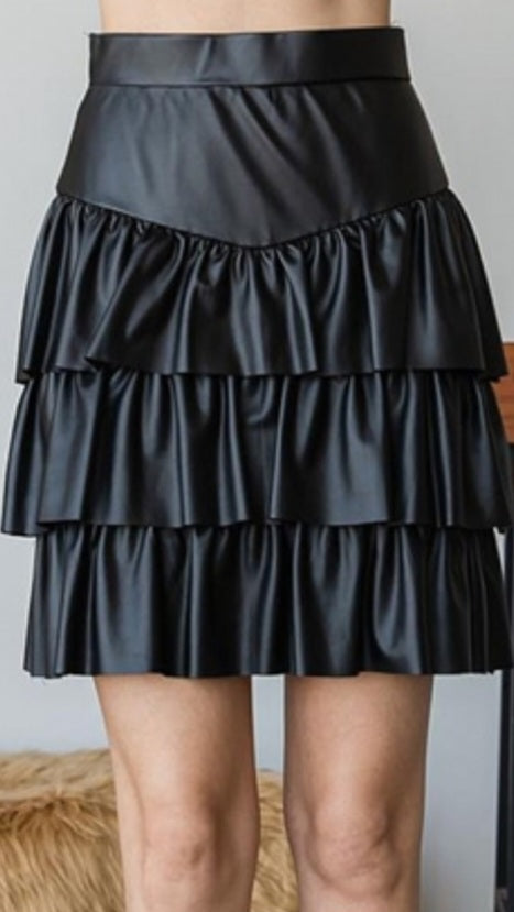 Ain't no party like a ruffle party-Black