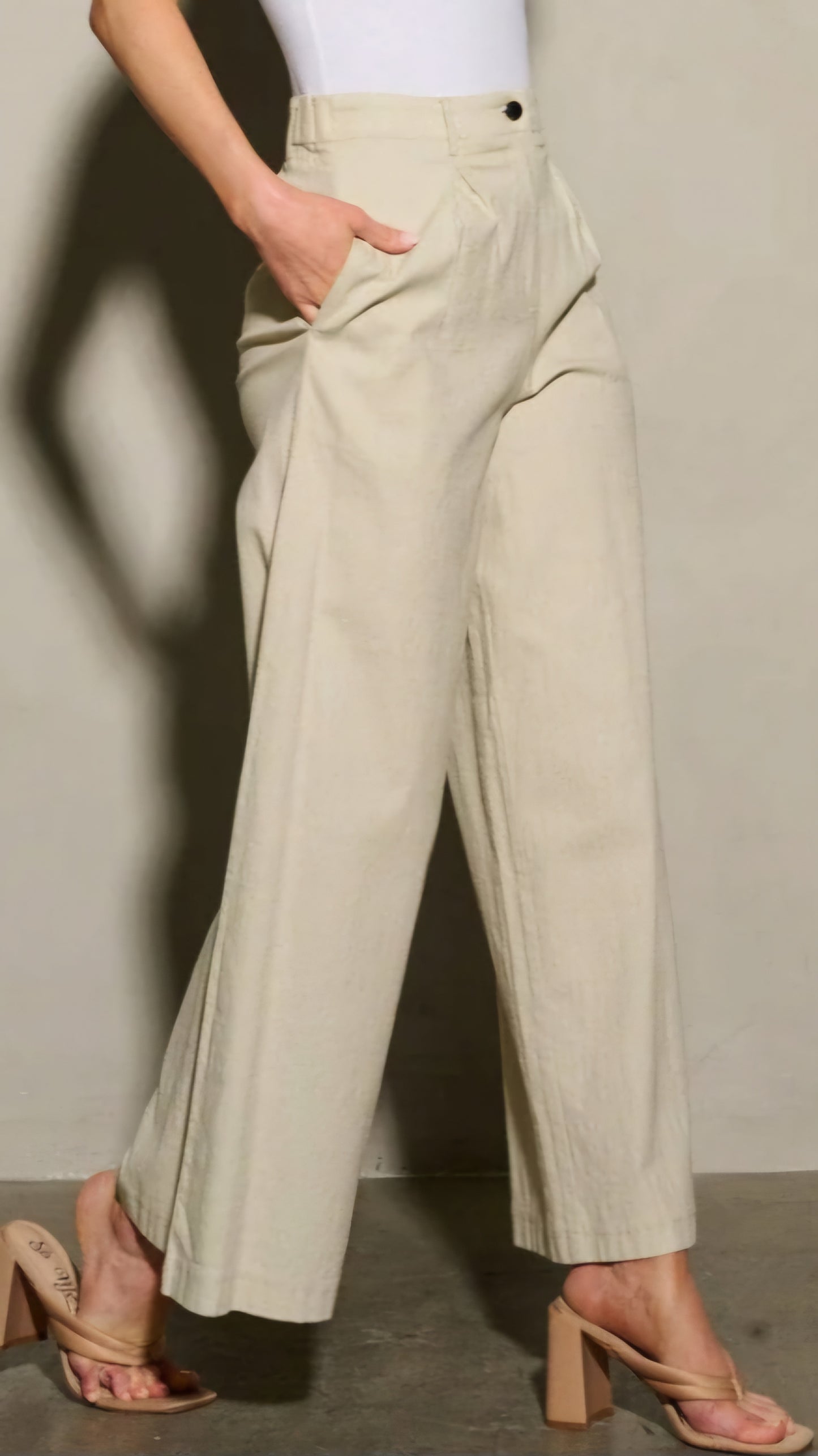 All About Those Wide Leg Pants-Natural