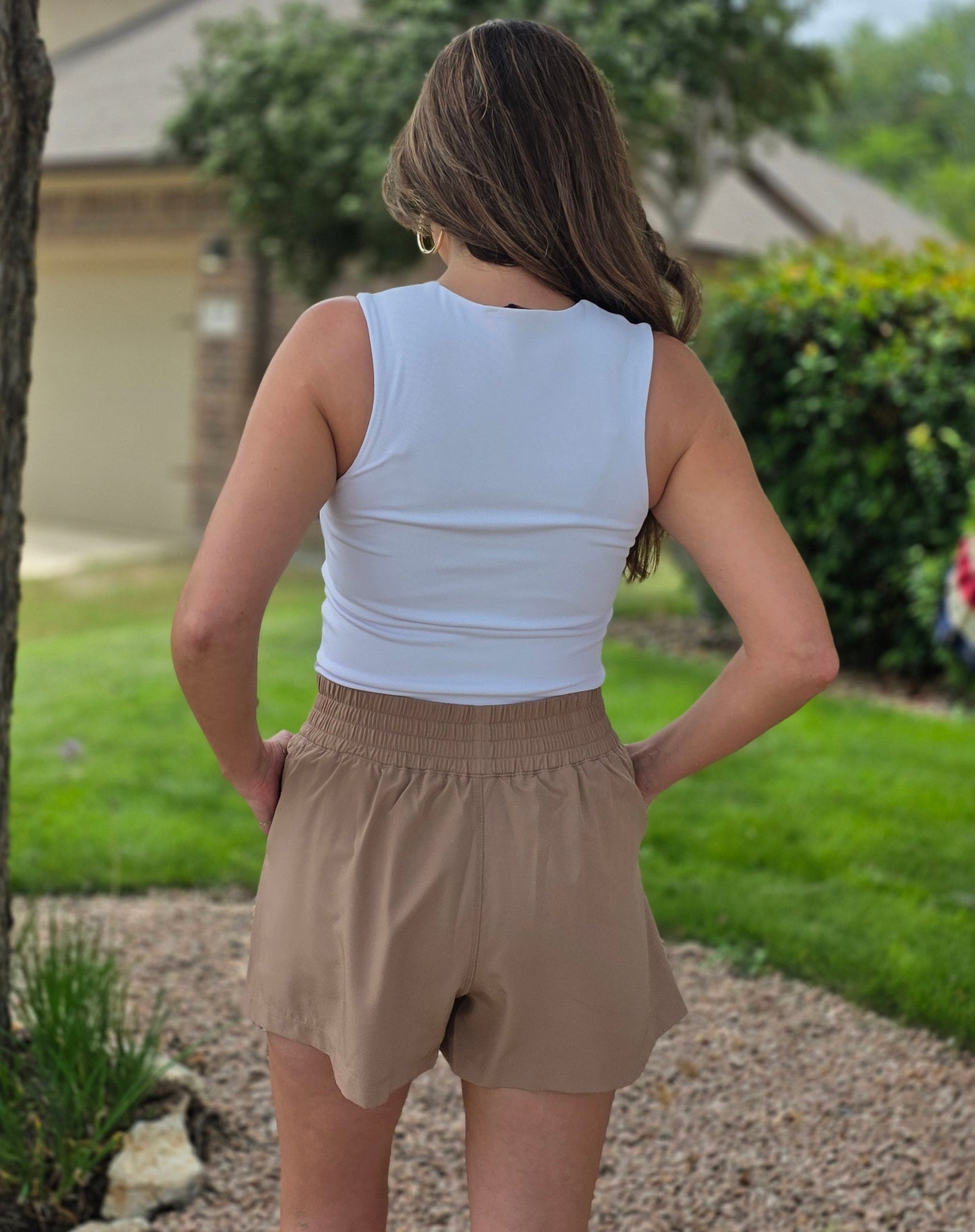 Sunny Days Shorts- Cocoa