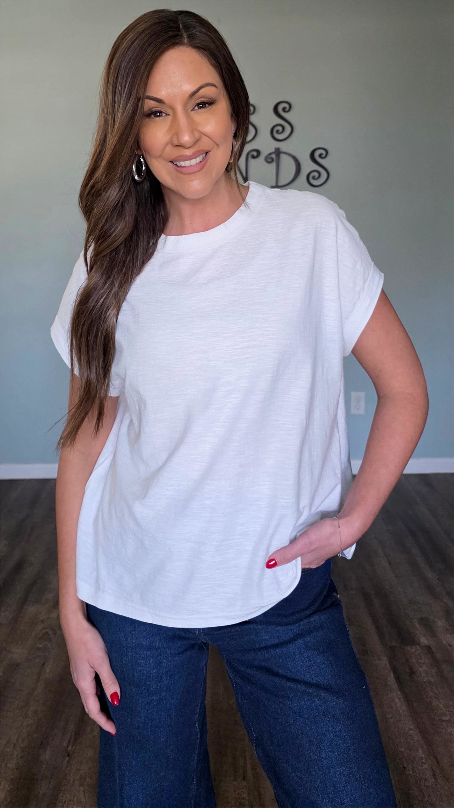 Closet Staple Tee-White