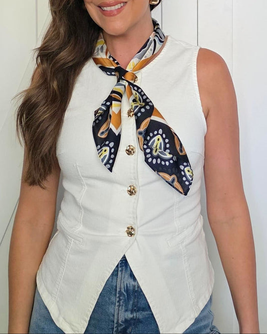 Botanical Luxe Satin Scarf