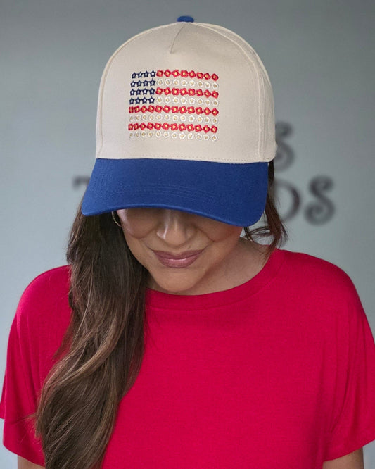 Floral Freedom Hat