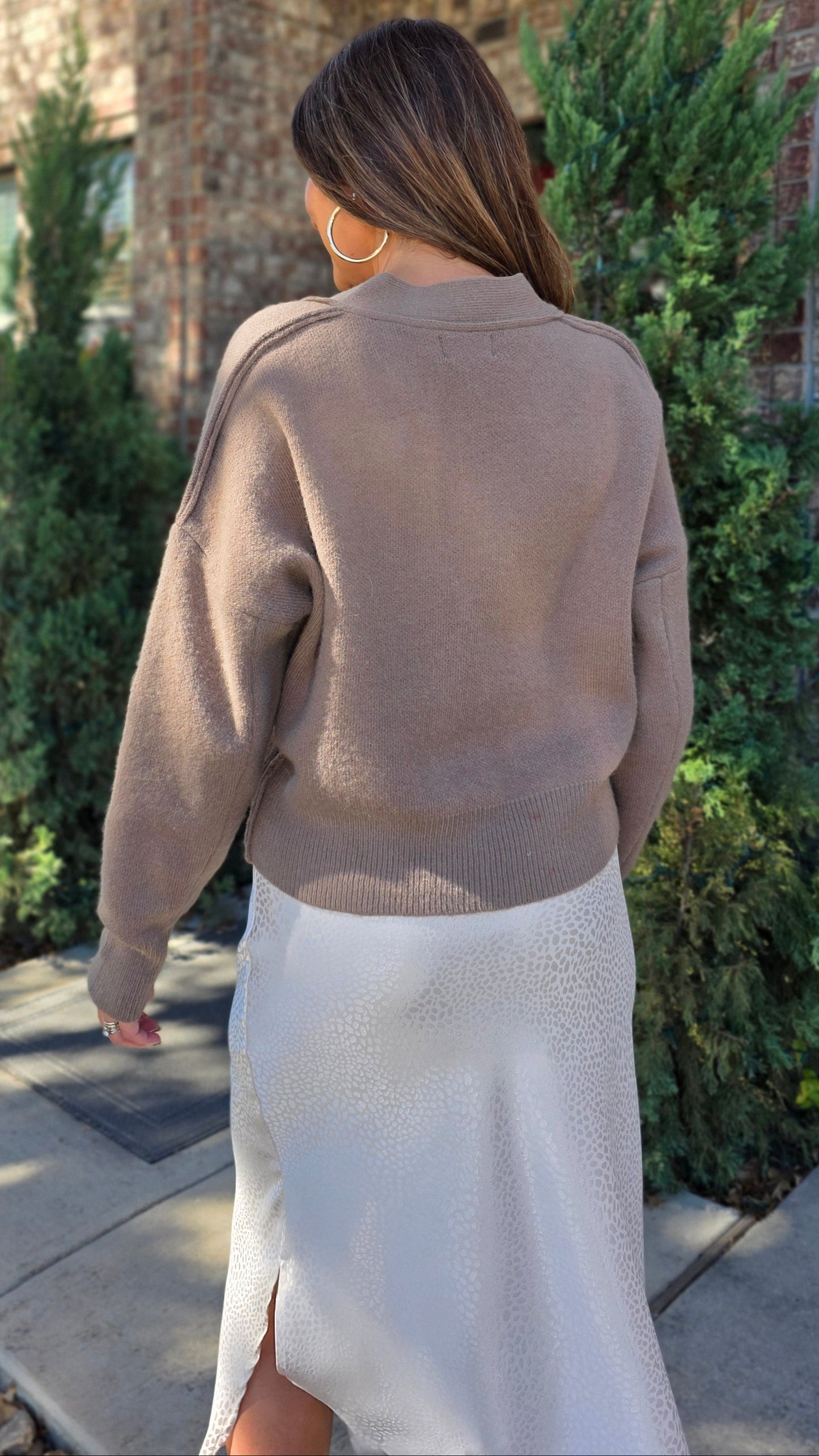 The Mocha Essential Cardigan