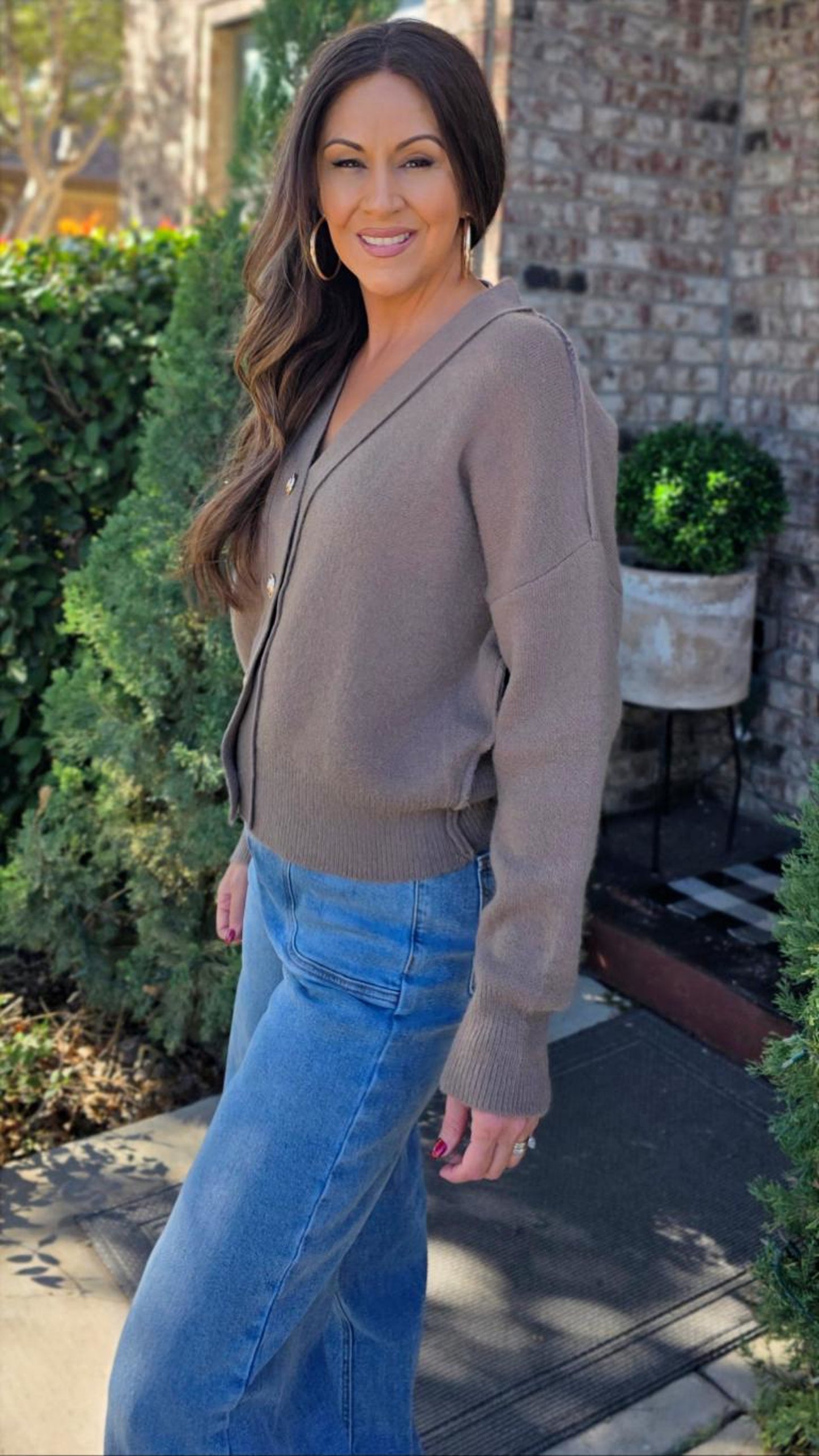 The Mocha Essential Cardigan