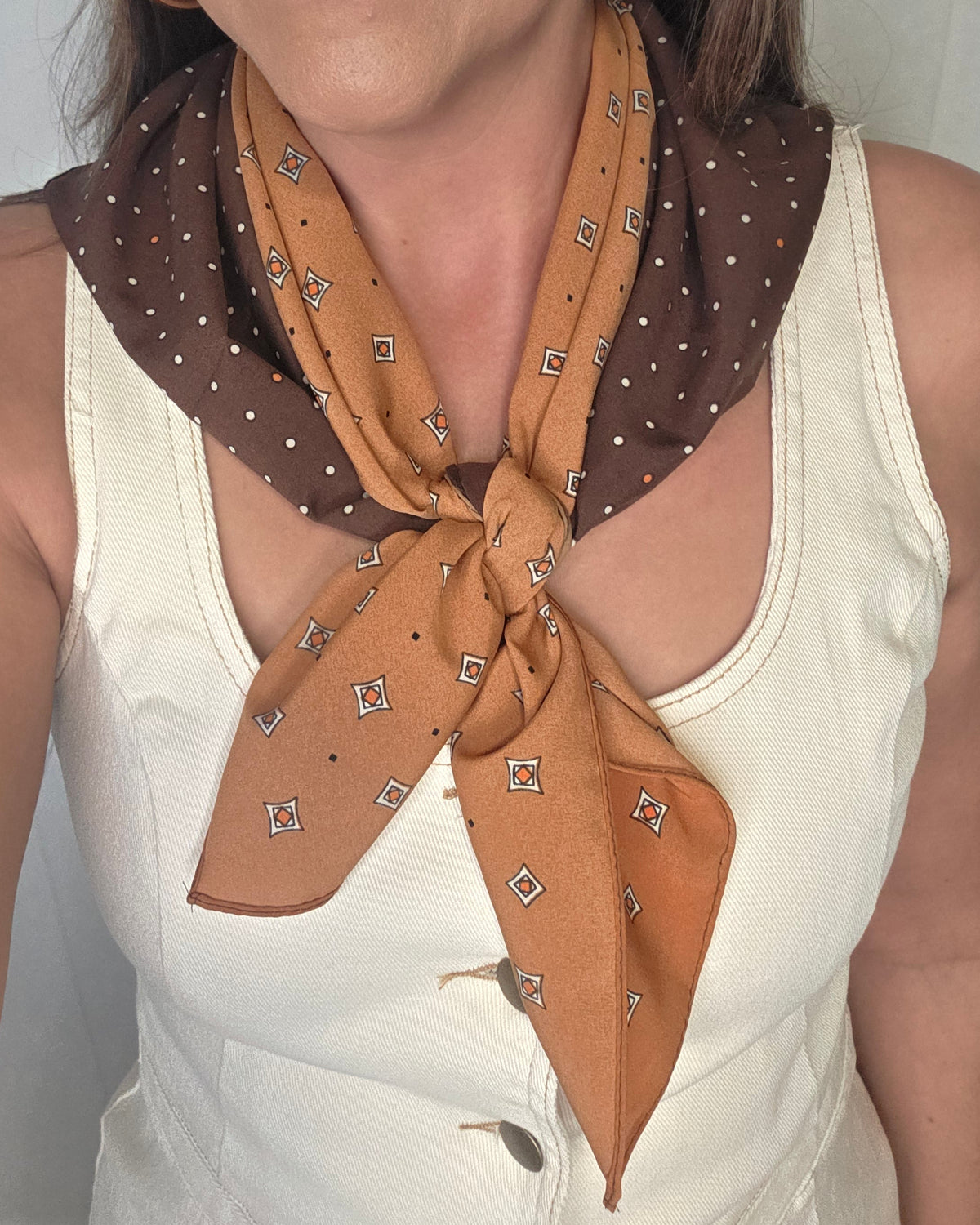 Polka Dot Mix Scarf