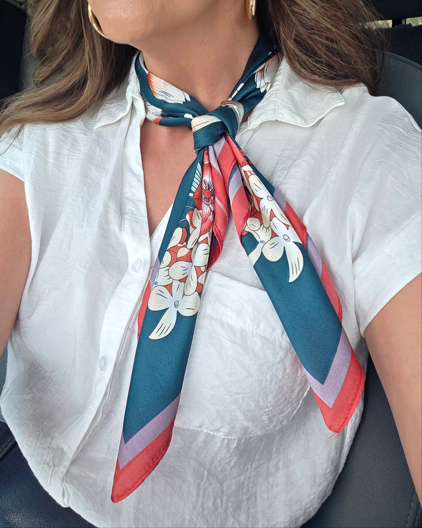 The Vintage bloom scarf