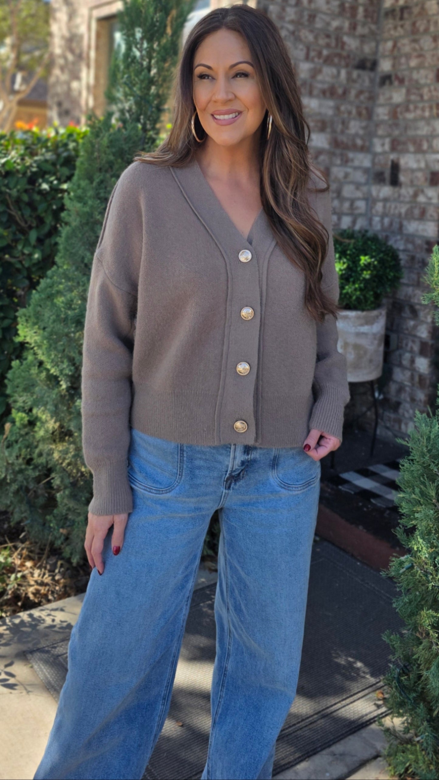 The Mocha Essential Cardigan