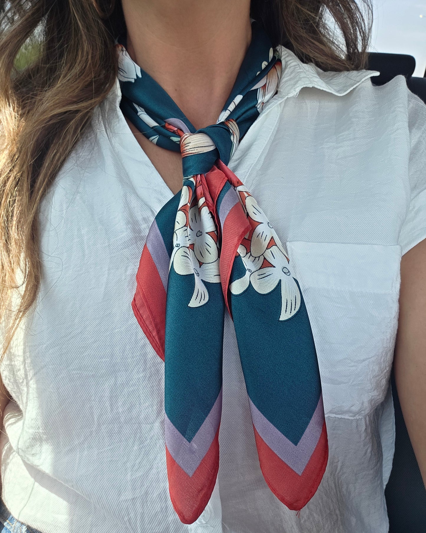 The Vintage bloom scarf