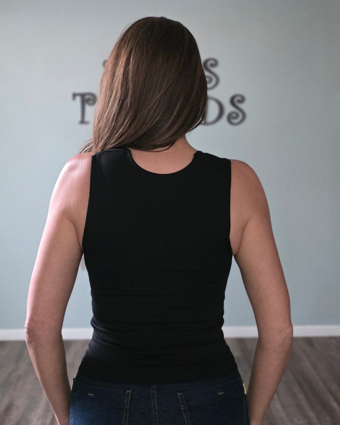 The Sculpt Tank- Black
