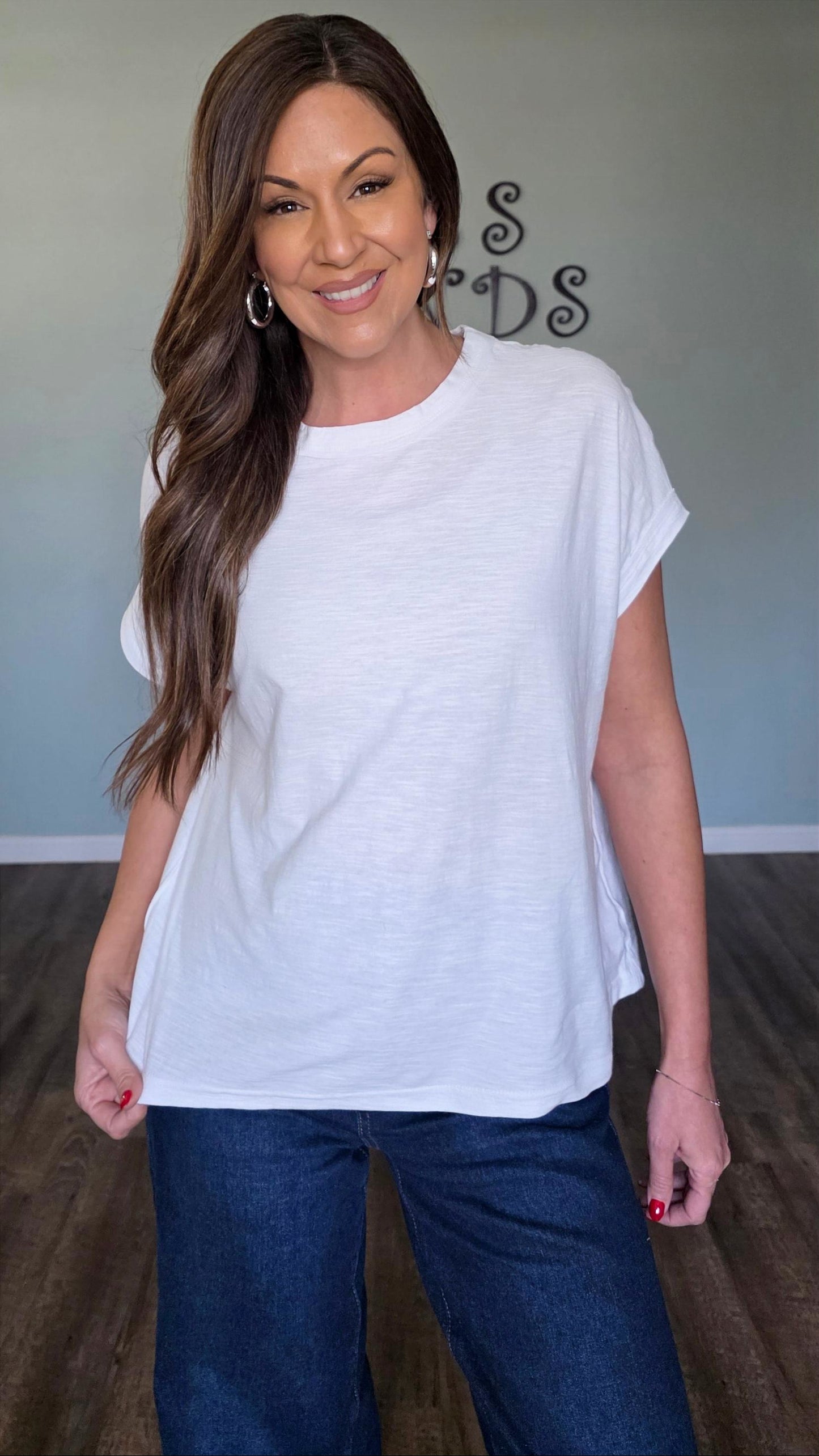 Closet Staple Tee-White