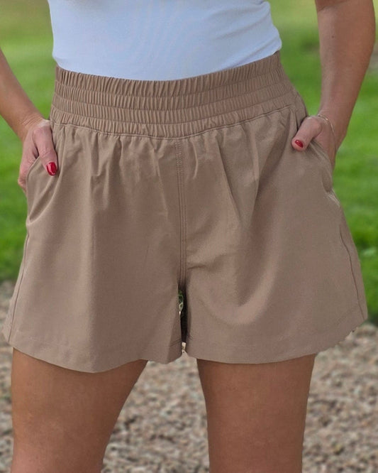 Sunny Days Shorts- Cocoa