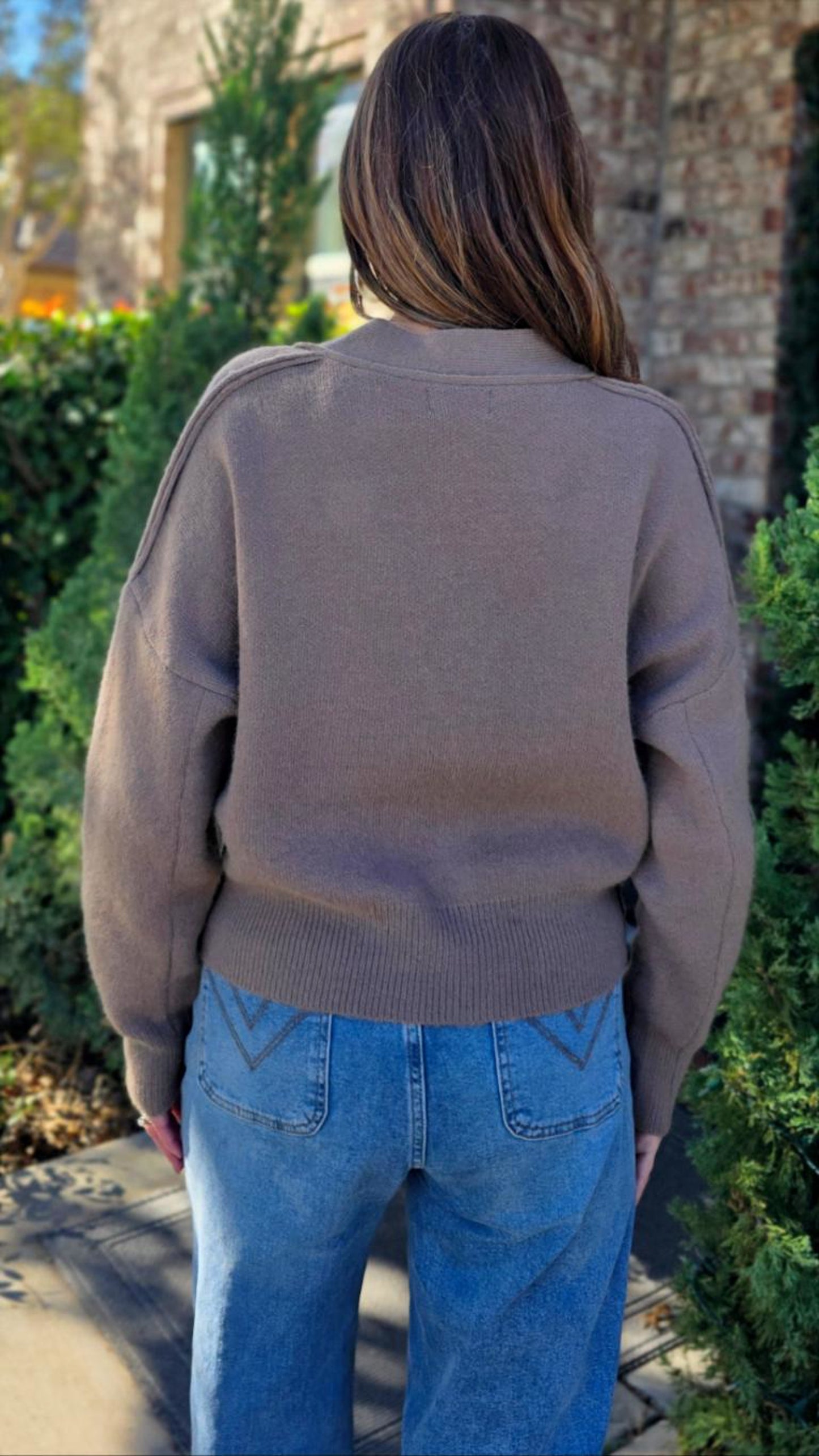 The Mocha Essential Cardigan