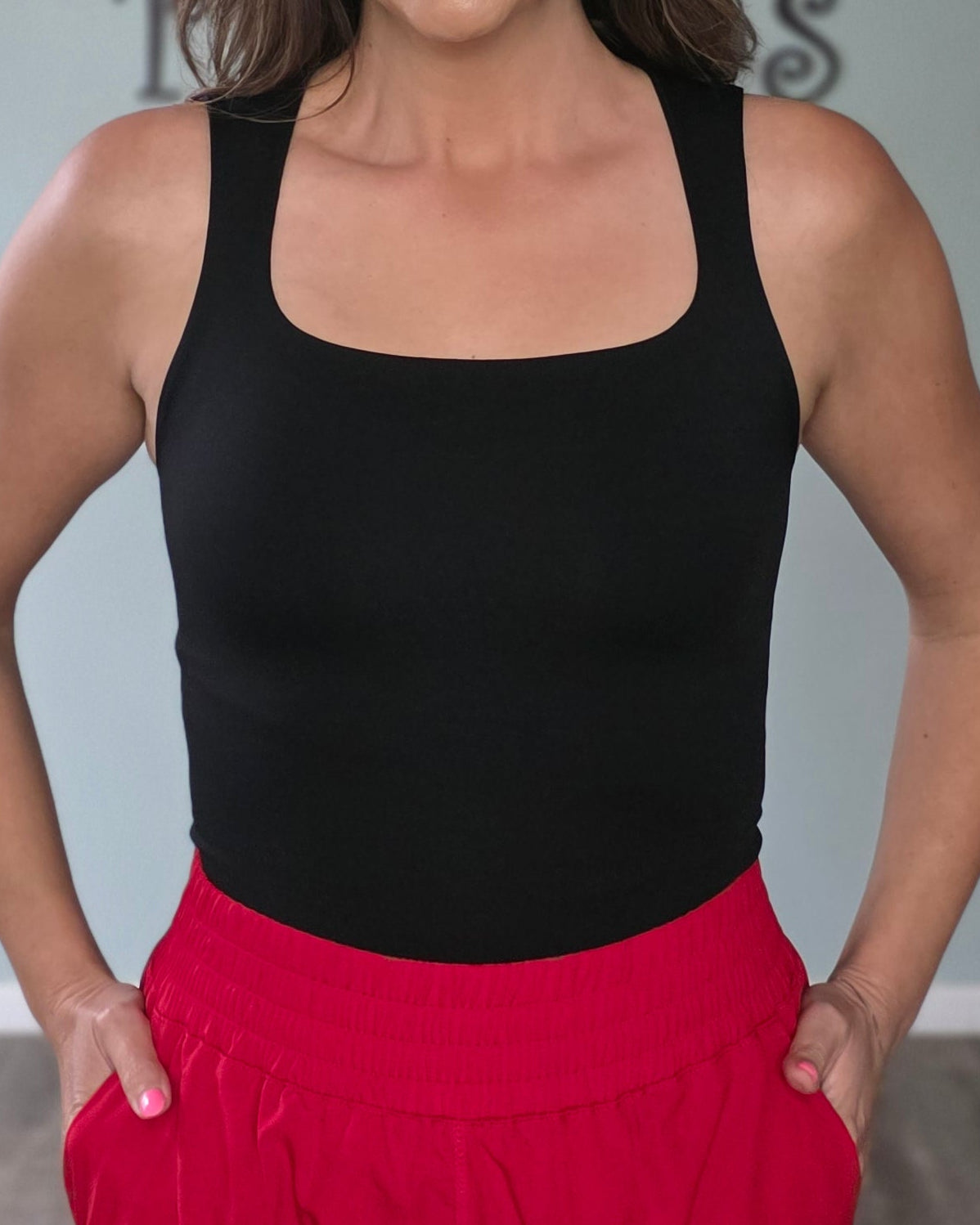 The Sculpt Tank- Black