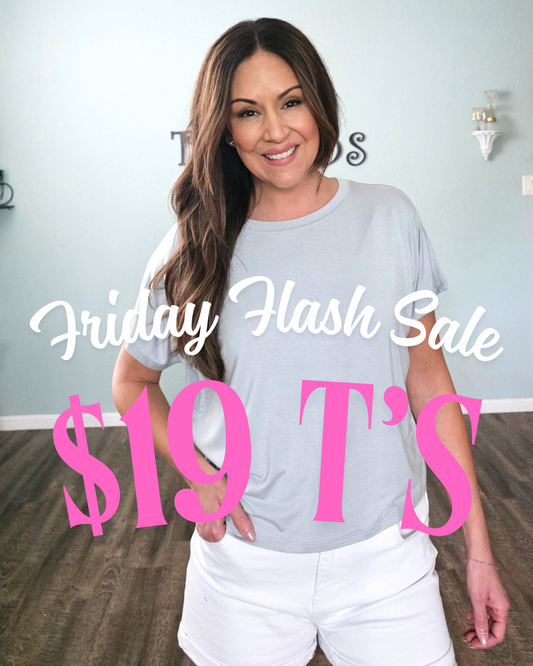 Everyday Ease Tee- Silver