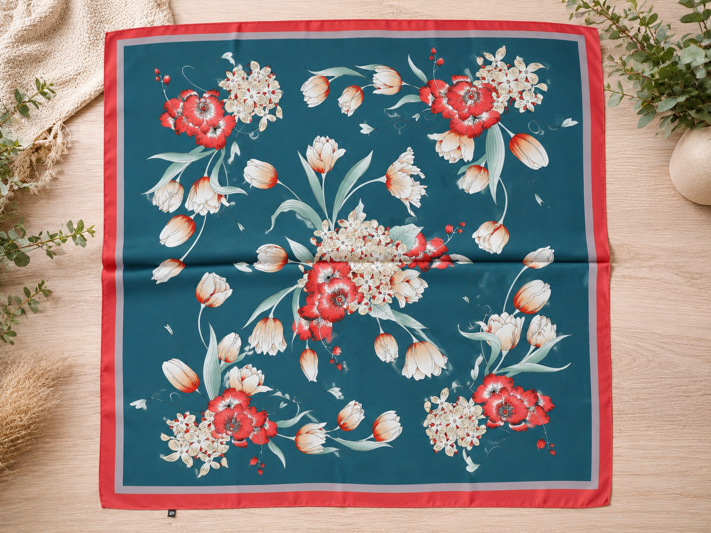 The Vintage bloom scarf