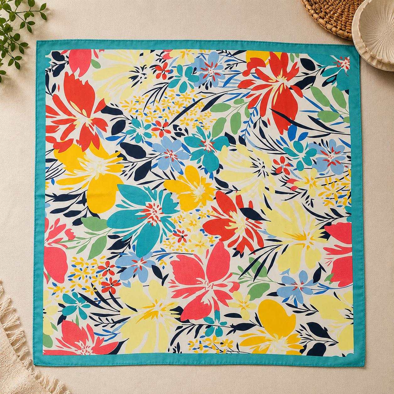 Tropical Bloom Scarf