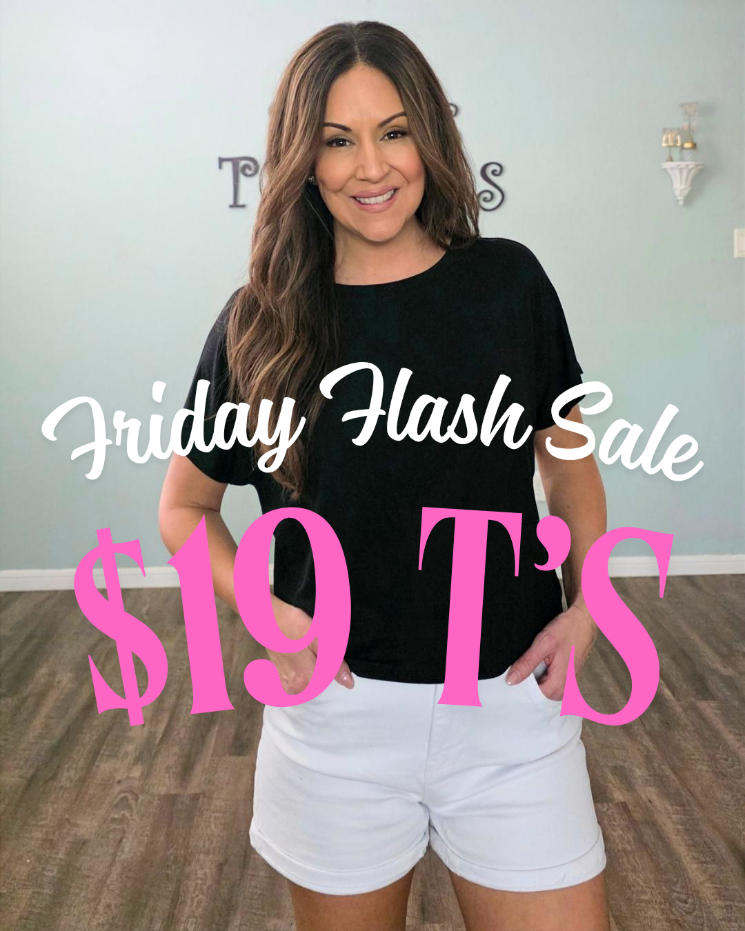 Everyday Ease Tee-Black