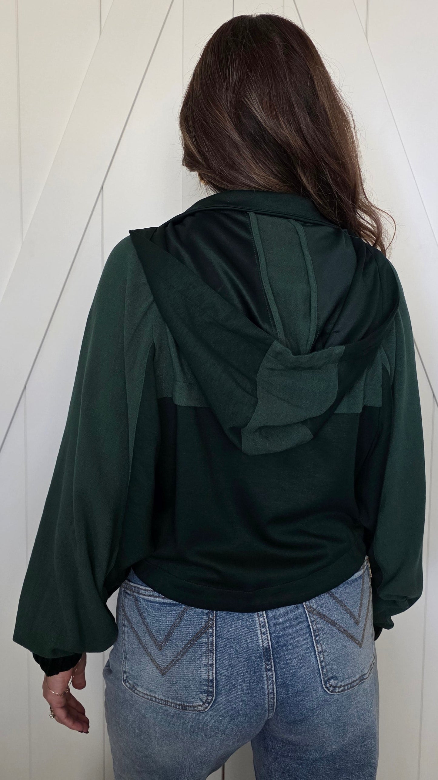 On-The-Go Zip Jacket-Evergreen