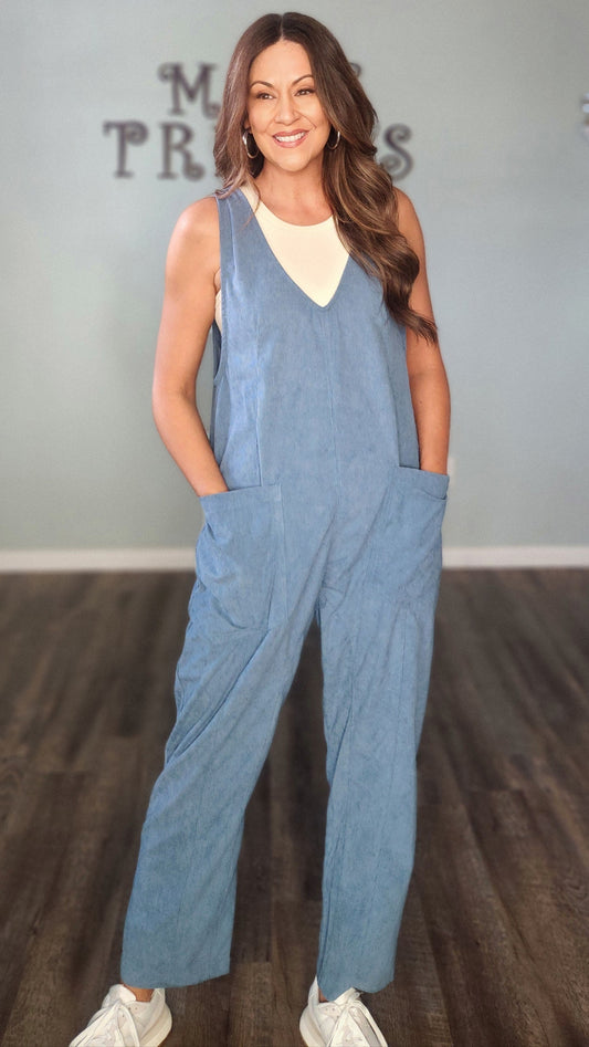 Everyday Ease Overalls - Blue
