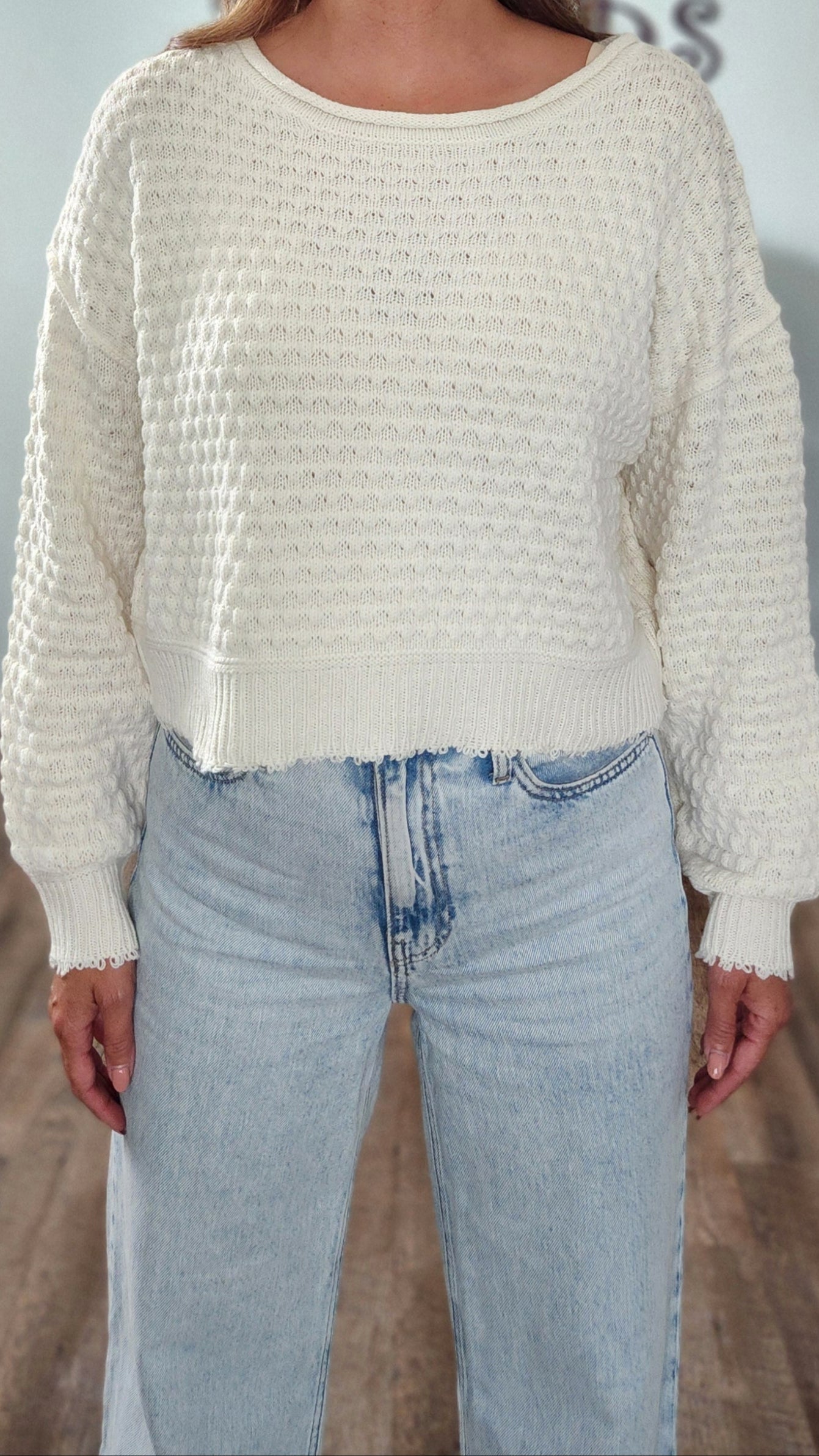 The Everyday Edit Sweater – Cream