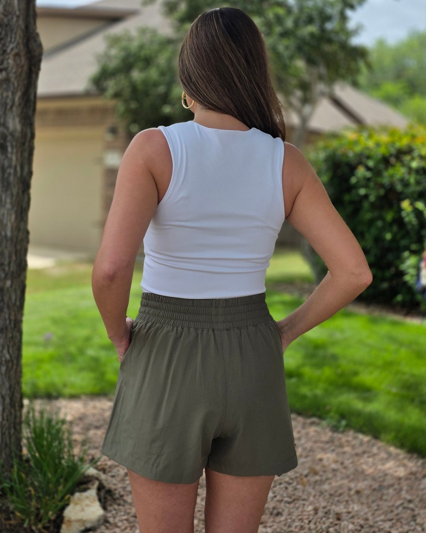 Sunny Days Shorts- Olive
