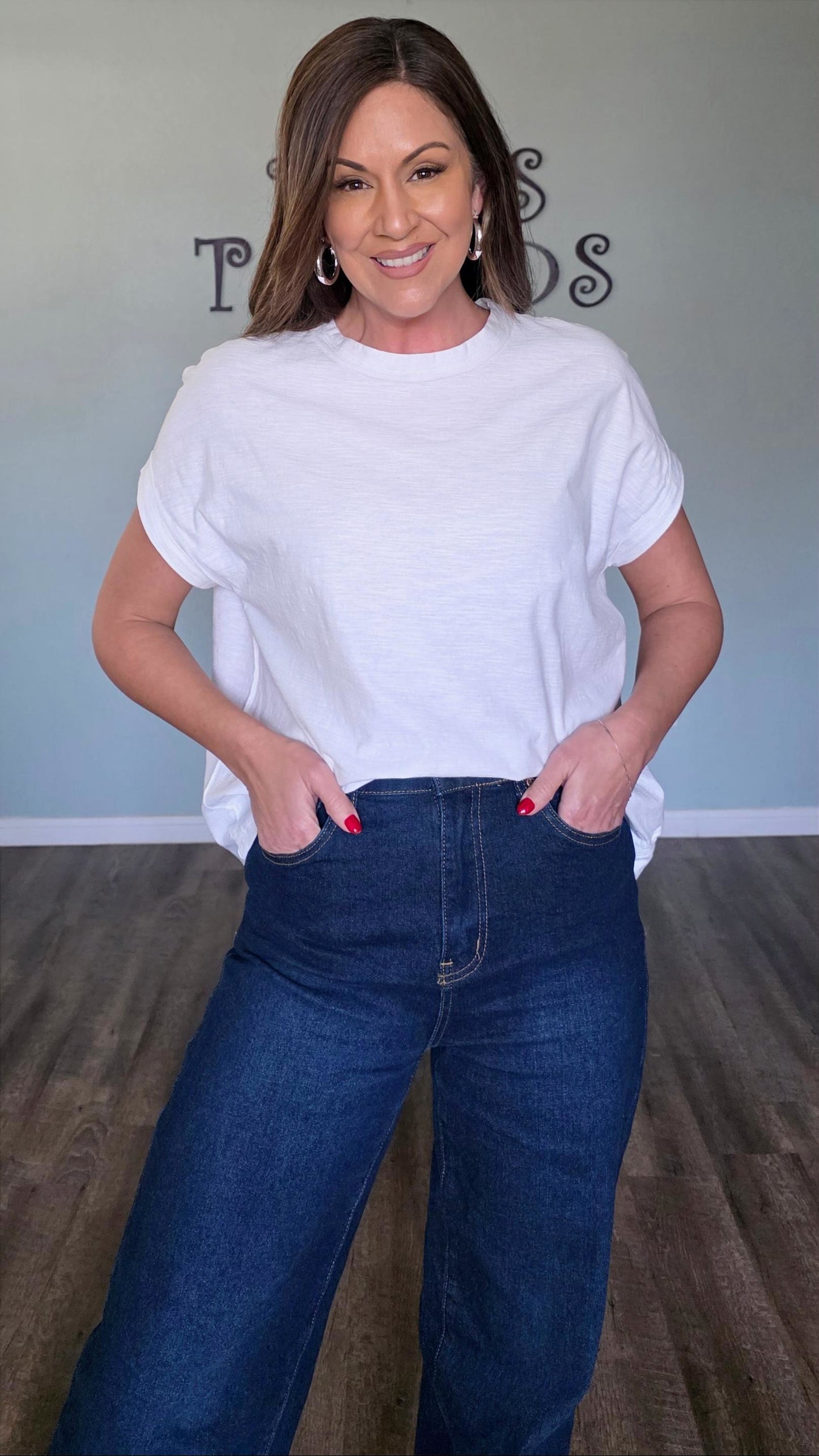 Closet Staple Tee-White