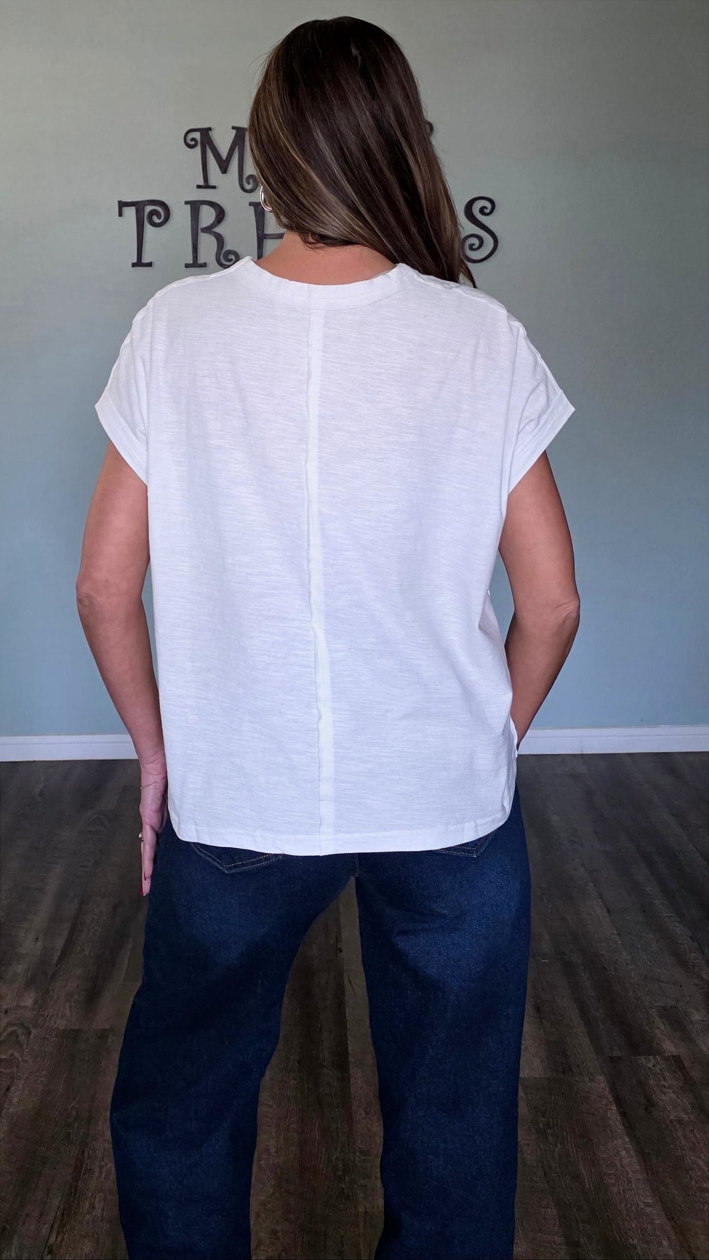 Closet Staple Tee-White