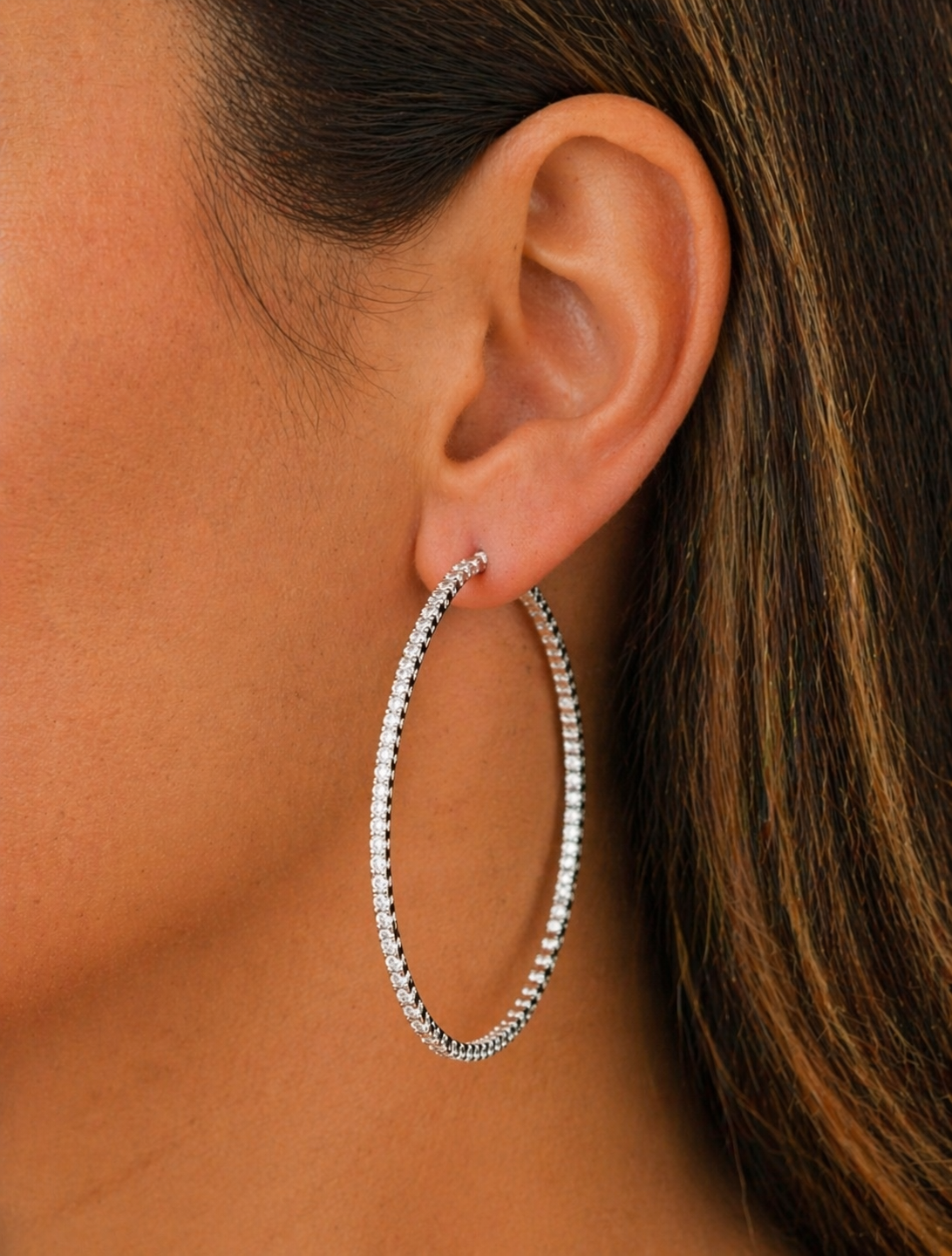 Timeless Sparkle Hoops