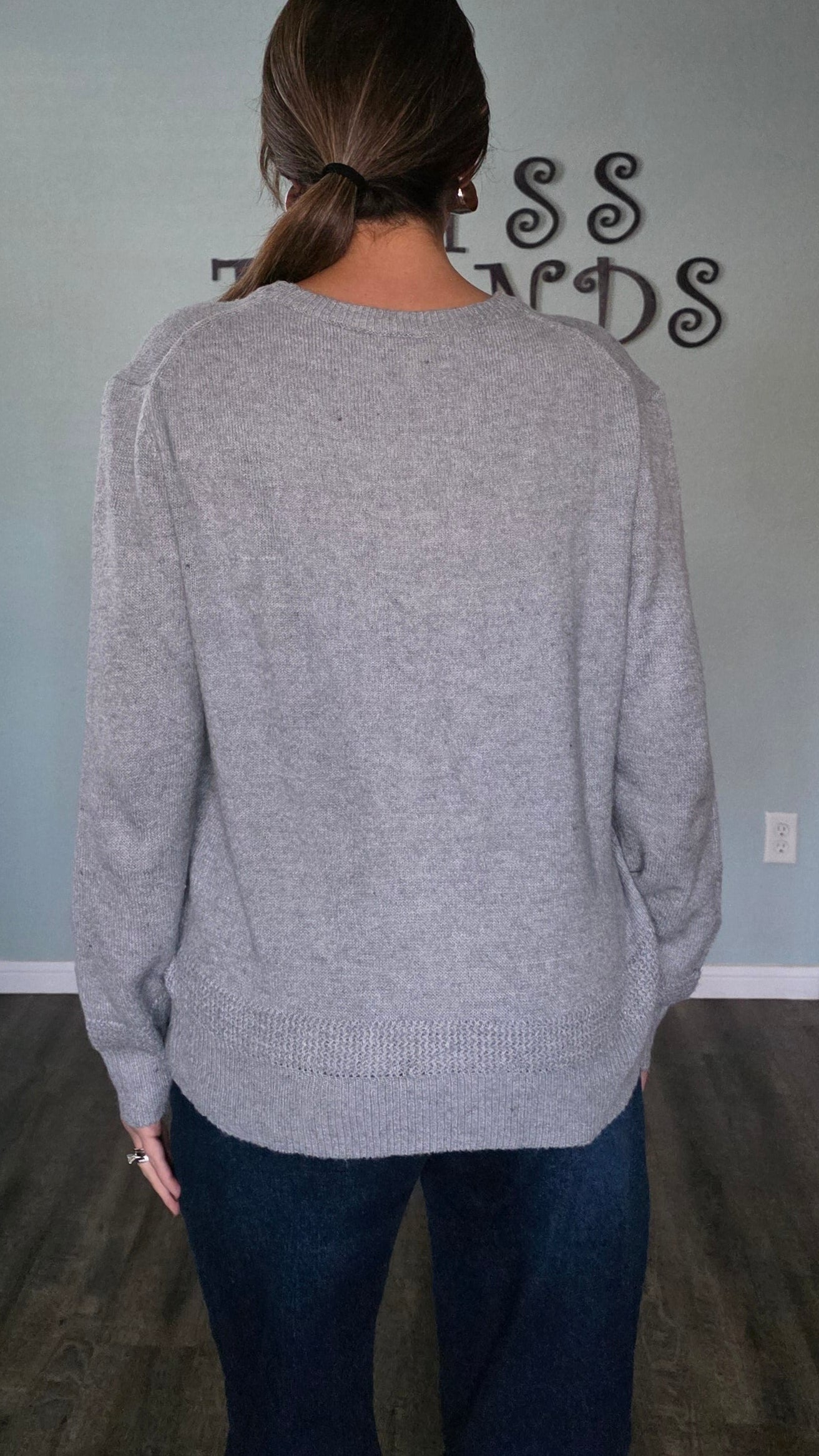 Heathered Comfort Crew Pullover