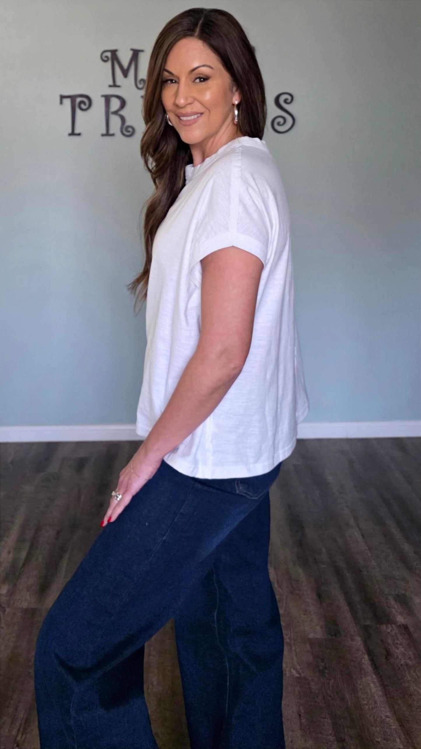 Closet Staple Tee-White